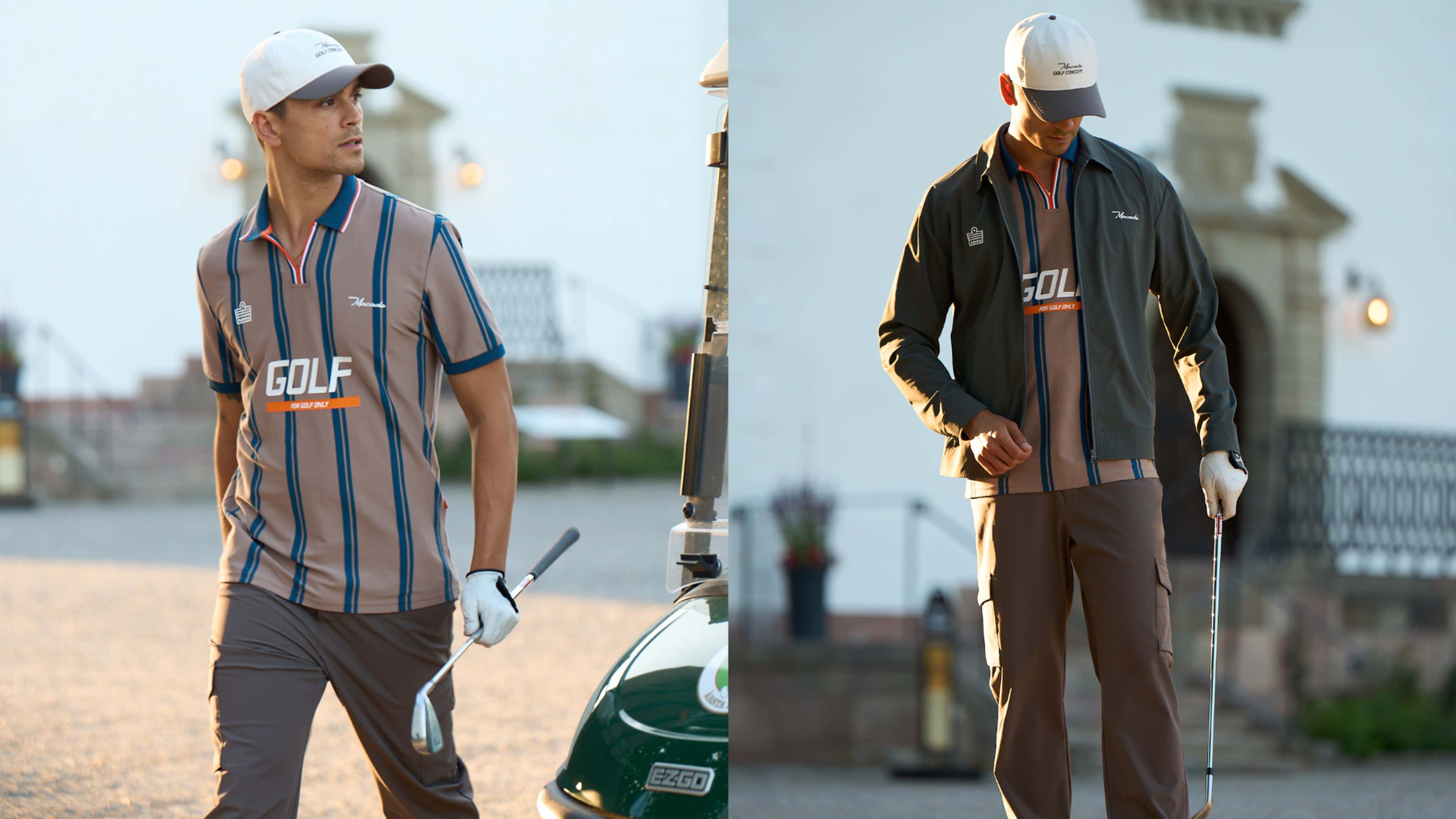 Admiral Sportswear x Macade Golf - Stripe Jersey