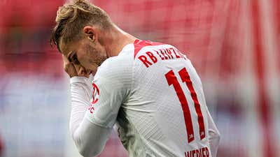 Timo Werner Leipzig frustrated 2022-23