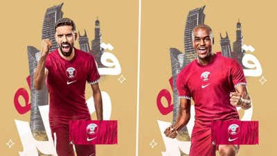 Qatar home kit World Cup 2022