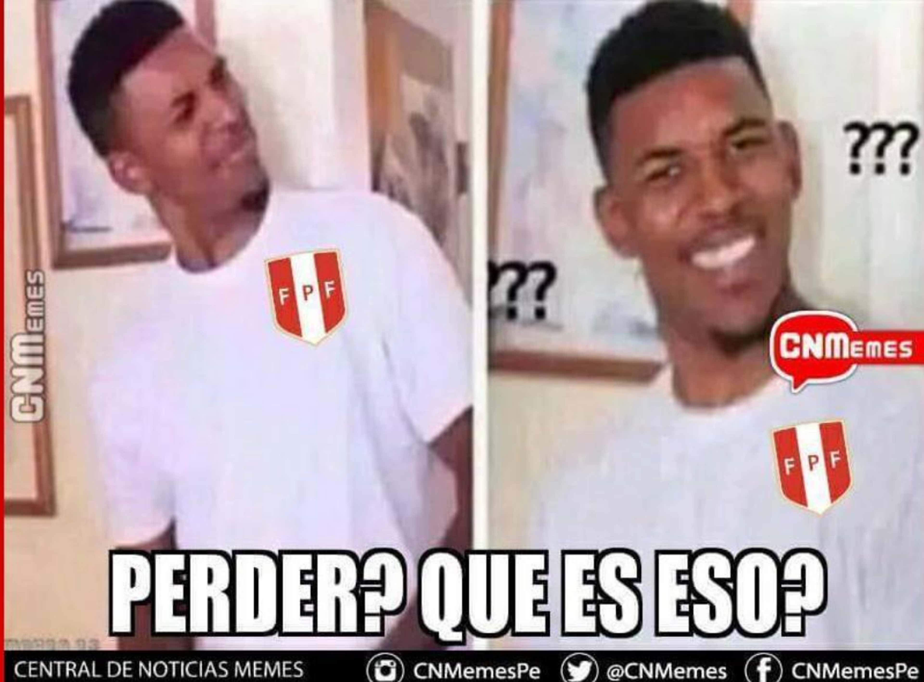 Memes Perú vs Dinamarca