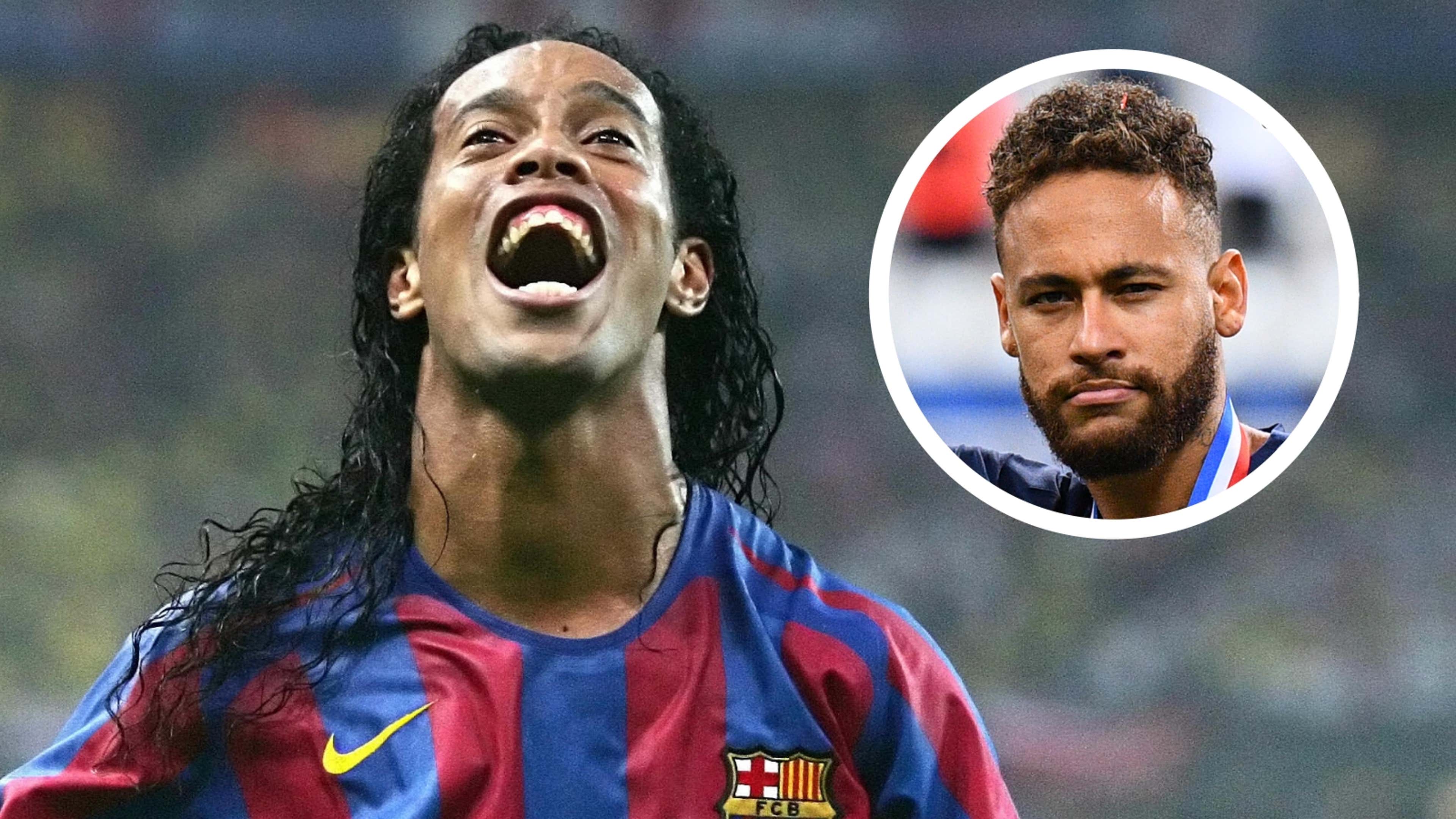Ronaldinho, the one who more trusts the Balloon of Gold of Neymar