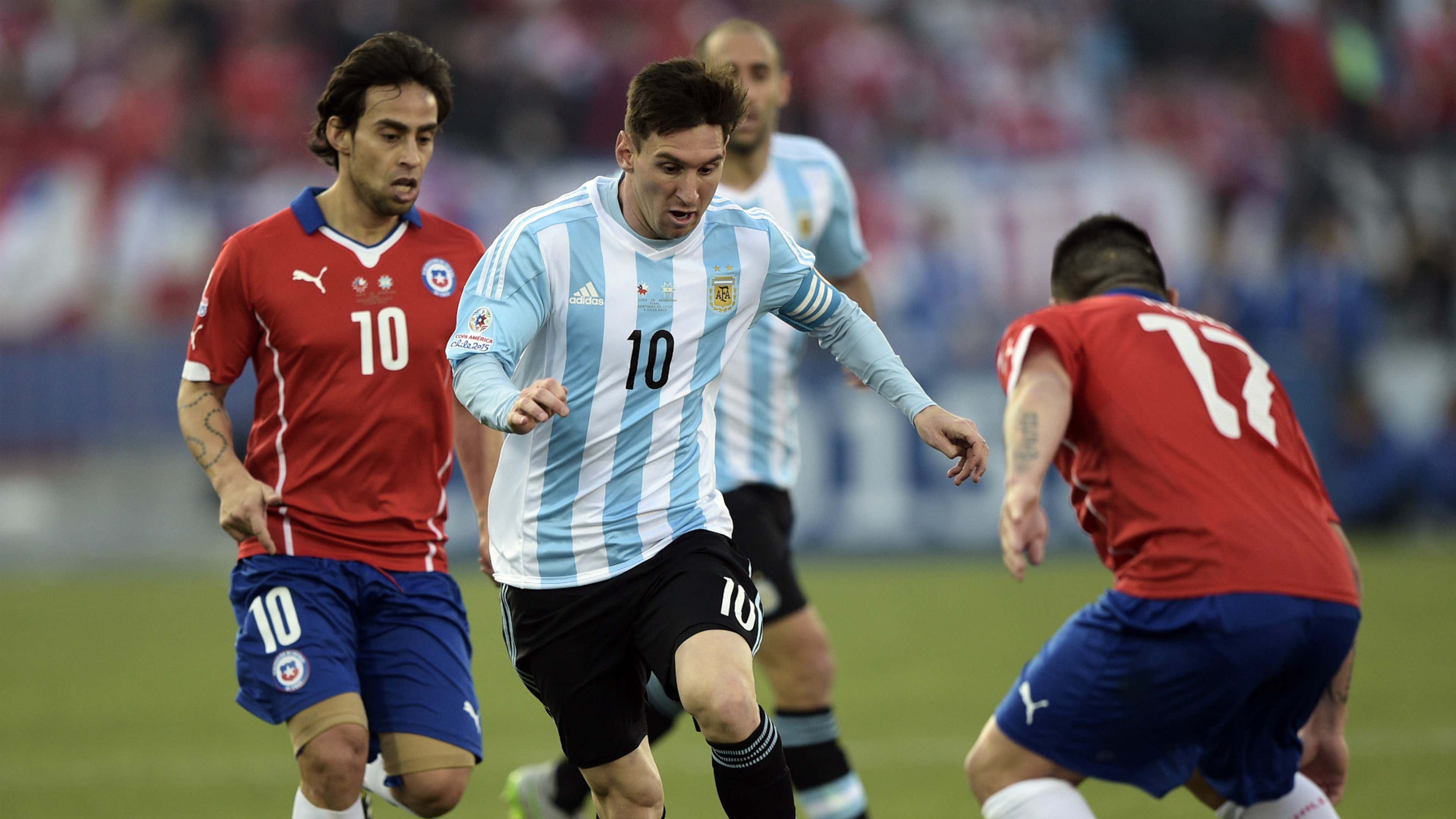 Lionel Messi Argentina Chile Final Copa América 2015