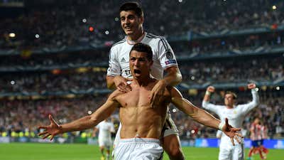 Alvaro Morata Cristiano Ronaldo Real Madrid 2014