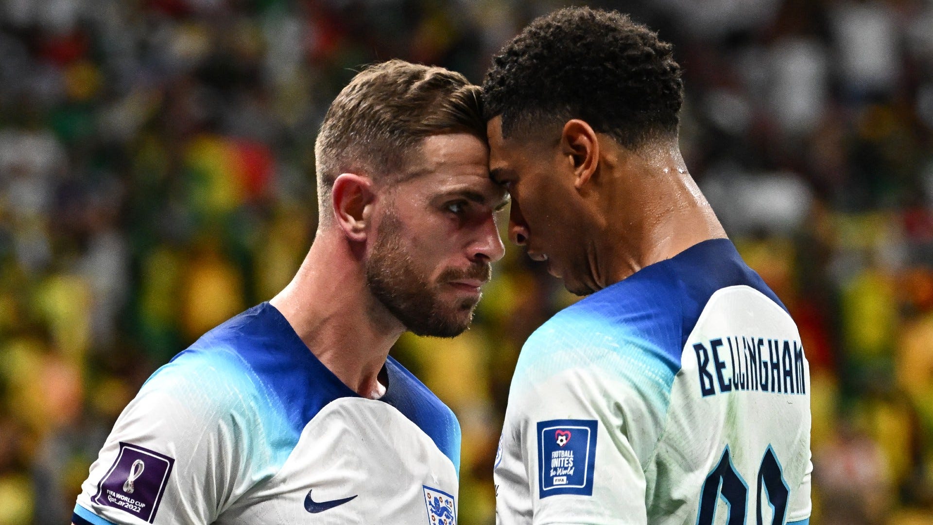 Bellingham explains ‘iconic’ goal celebration with Henderson that sums up England World Cup spirit | Goal.com UK