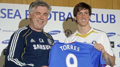 Carlo Ancelotti Fernando Torres Chelsea