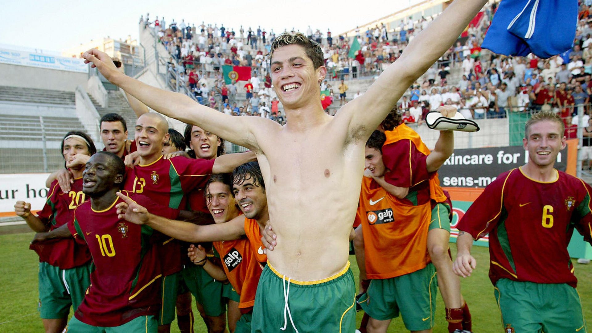Young Cristiano Ronaldo Portugal Toulon
