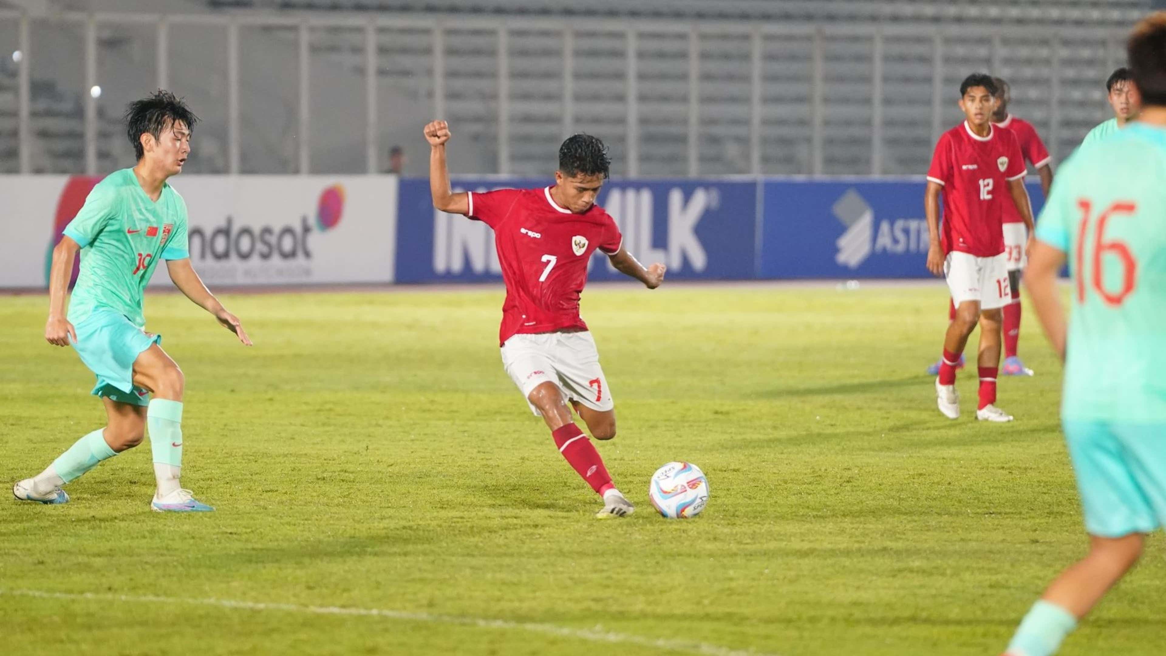 Figo Dennis - Timnas Indonesia U-20 vs Tiongkok U-20