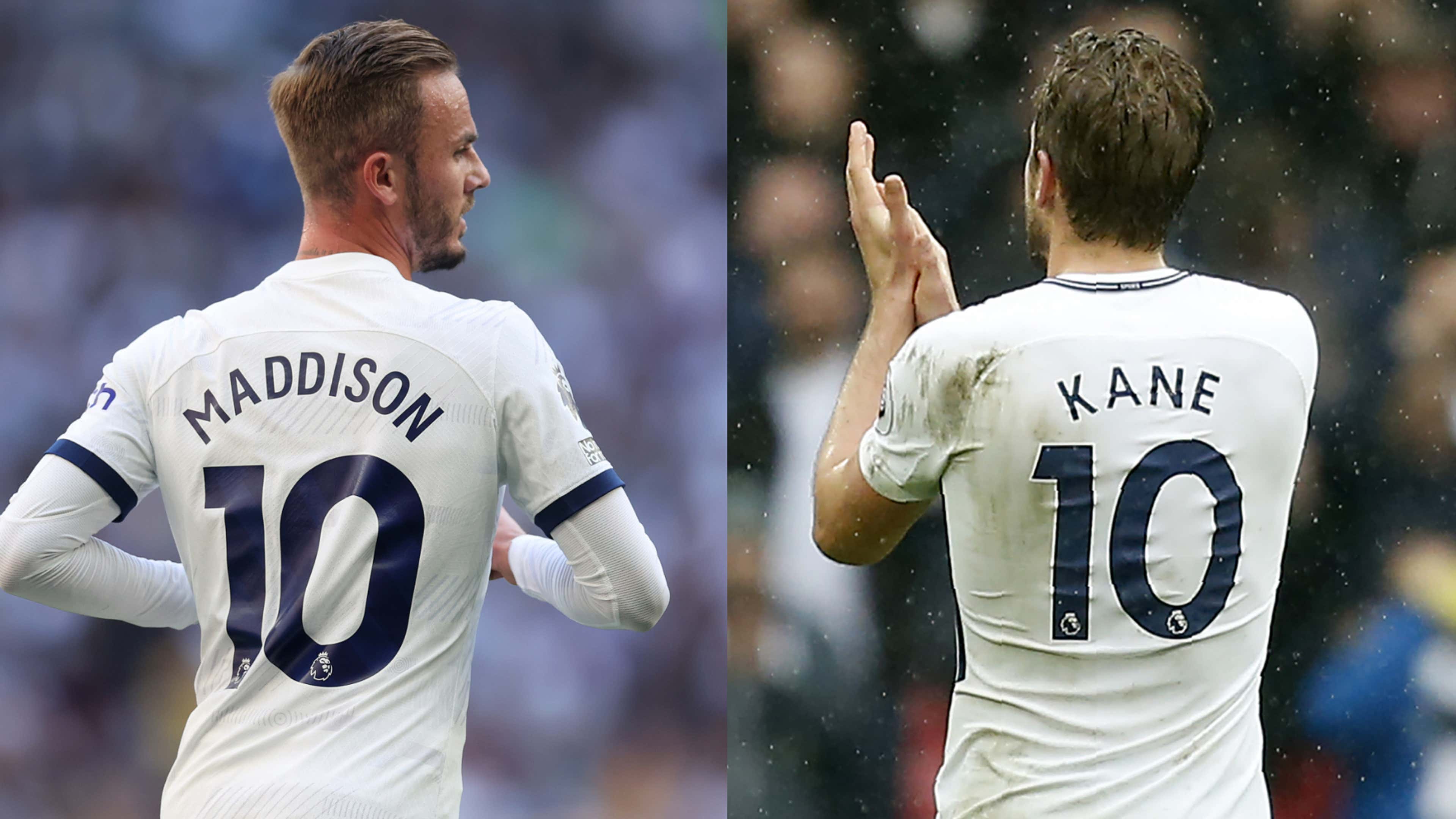 Latest Harry Kane Tottenham and England Football Shirts