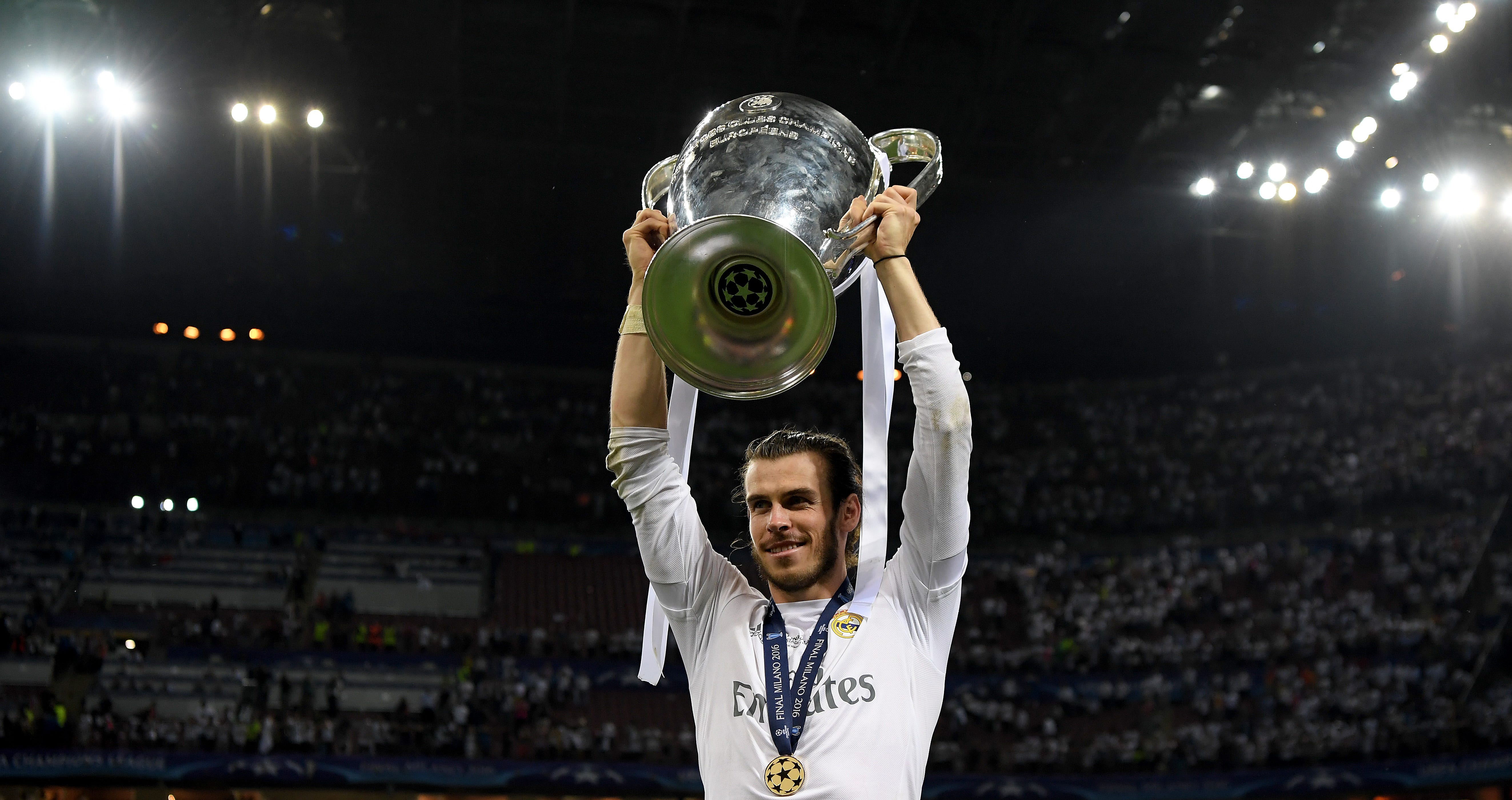 Gareth Bale Champions League trophy