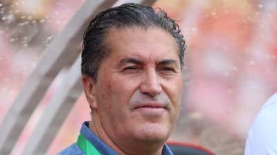 Nigeria coach Jose Peseiro during the 2023 Africa Cup of Nations.