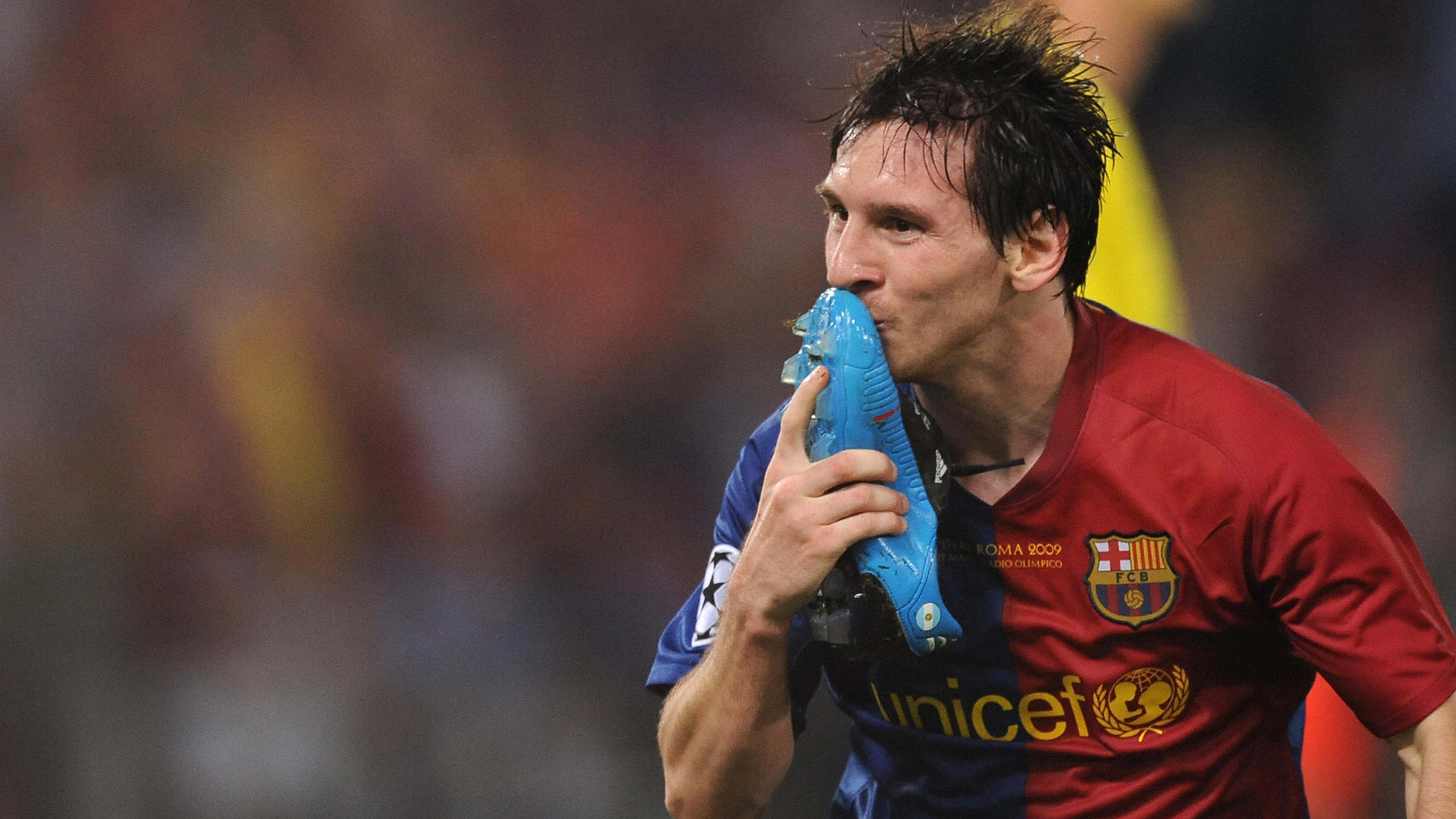 Zware vrachtwagen gangpad salaris The evolution of Lionel Messi's boots | Goal.com US