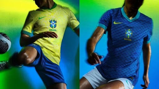 Nova camisa pré-jogo do Brasil 2024 Nike » Mantos do Futebol