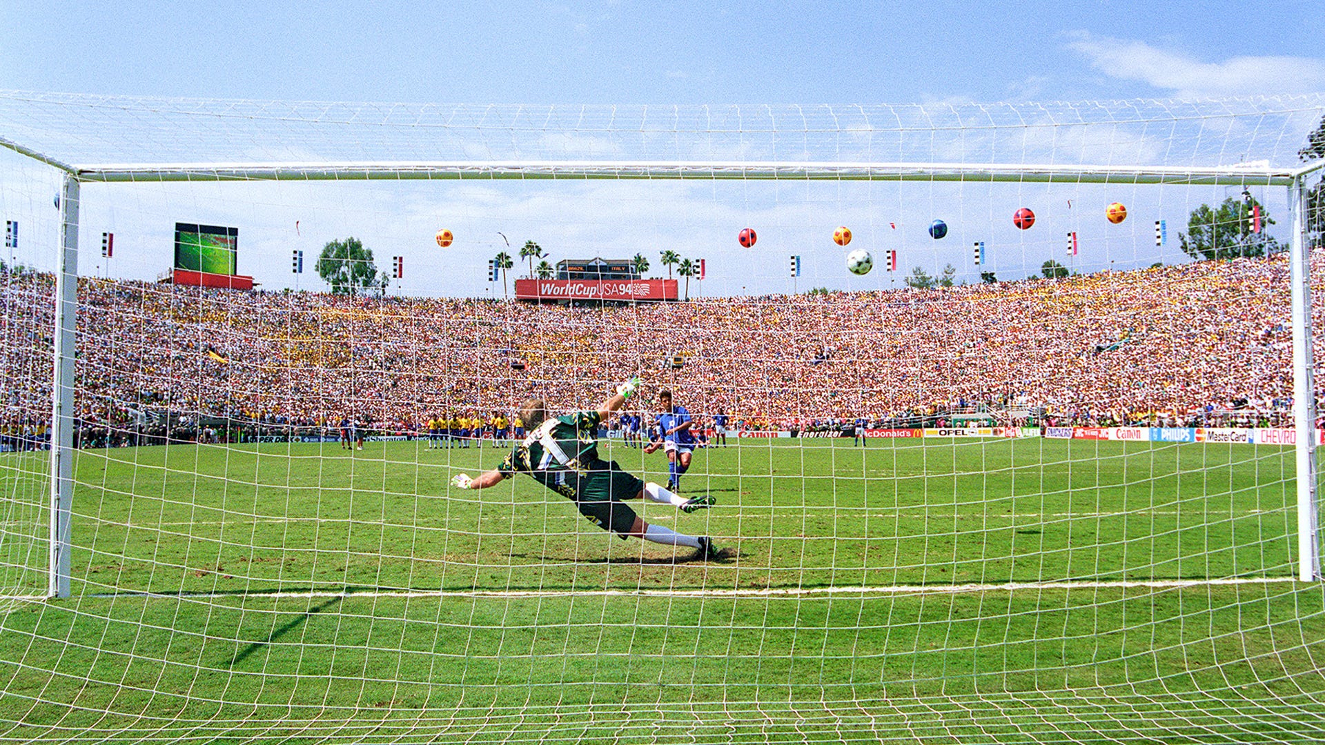 Roberto Baggio Italy Brazil 1994 koobkii aduunka