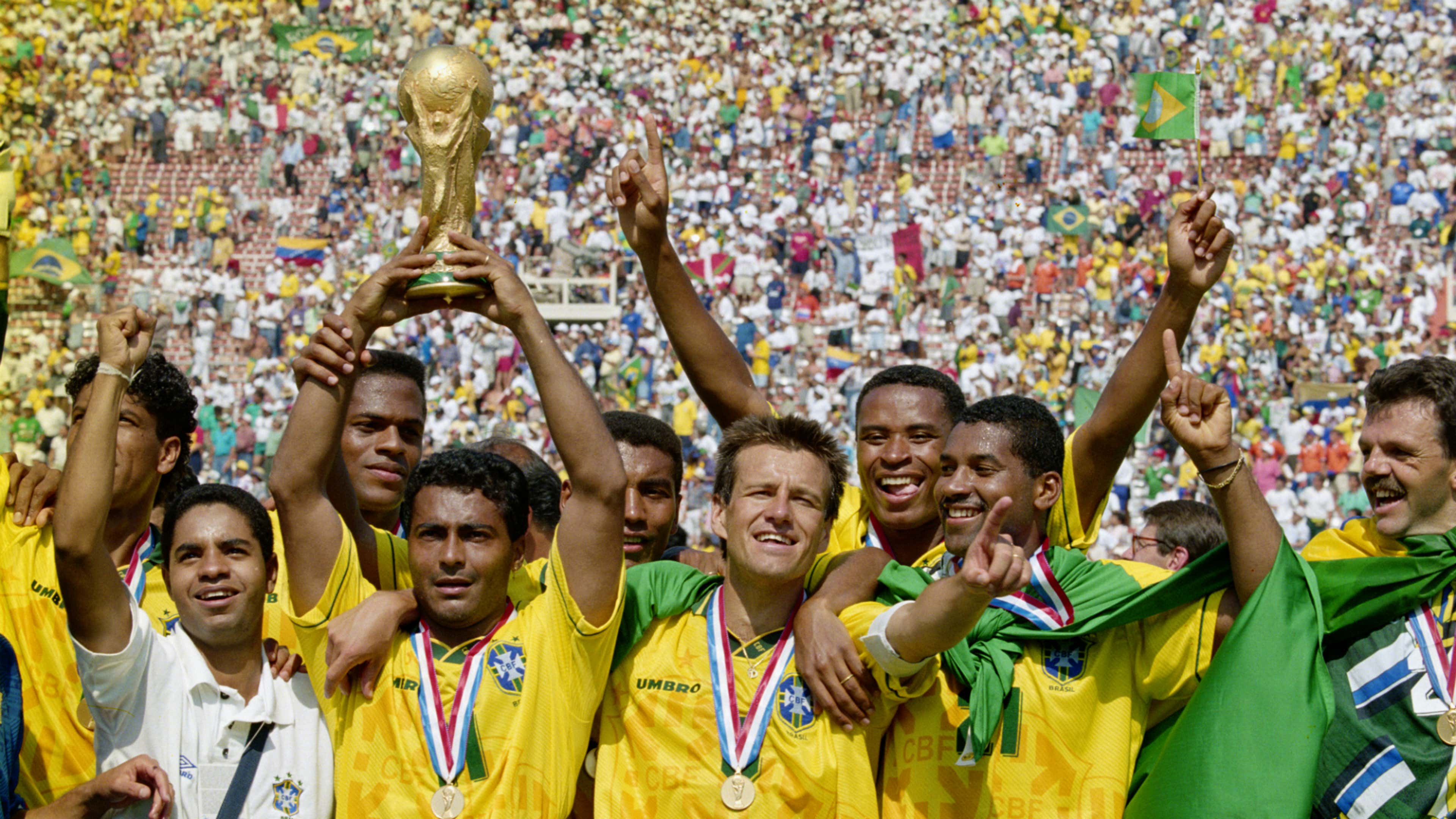Бразилия первая в мире. ЧМ по футболу сборная Бразилия 1994 год.