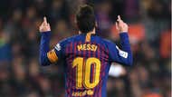 Lionel Messi Barcelona Real Valladolid La Liga 16022019