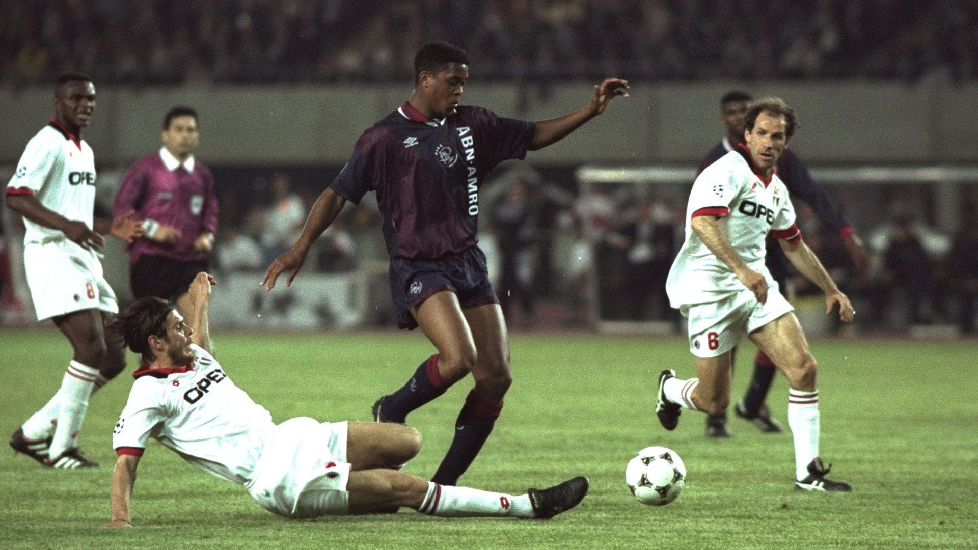Patrick Kluivert Ajax AC Milan 1995 European Cup final
