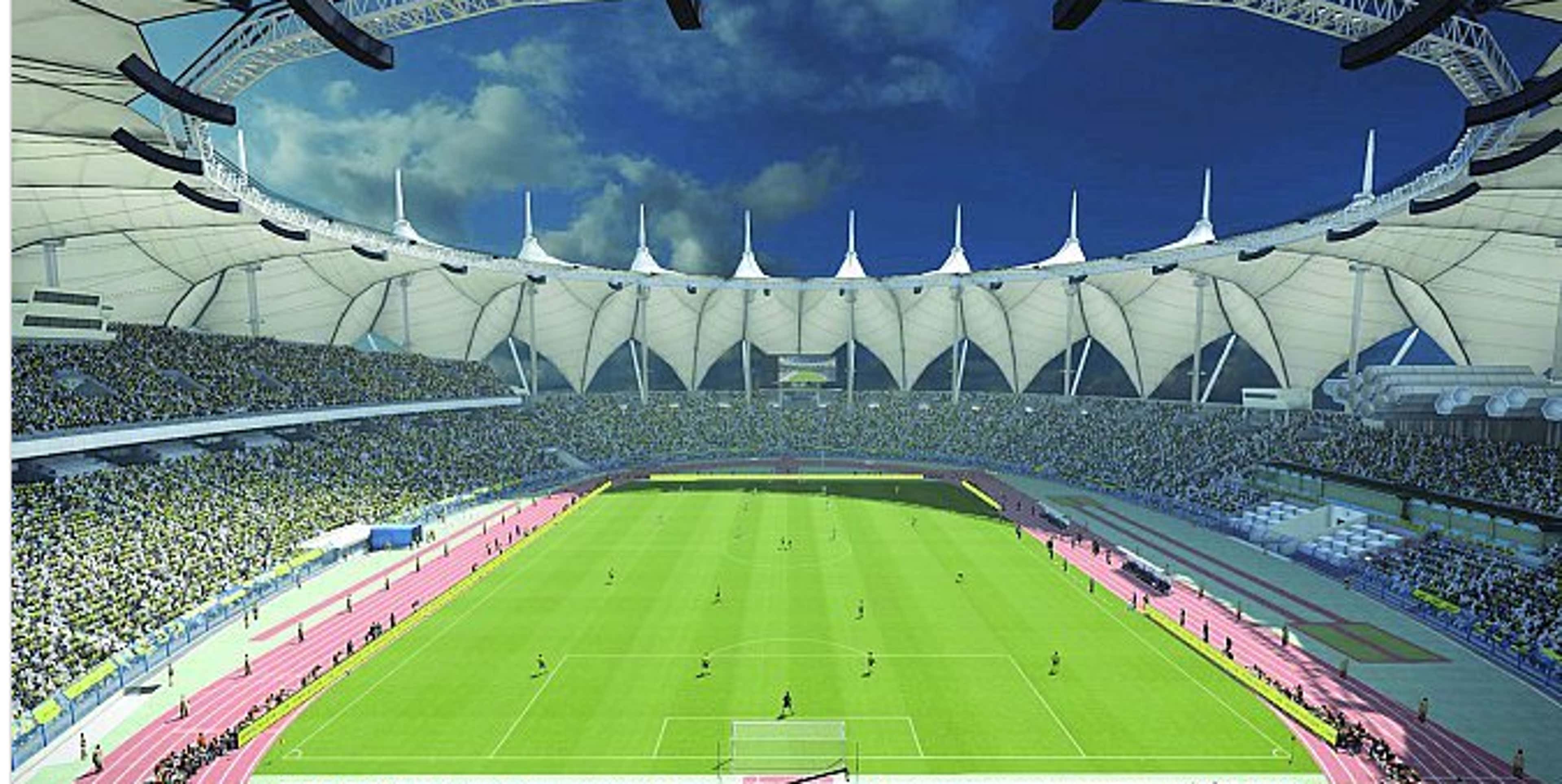 Международный стадион. Стадион короля Фахда. Кинг Фахд Интернешнл стадион. Эр-Рияд стадион. Международный стадион имени короля Фахда Эр-Рияд, Саудовская Аравия.