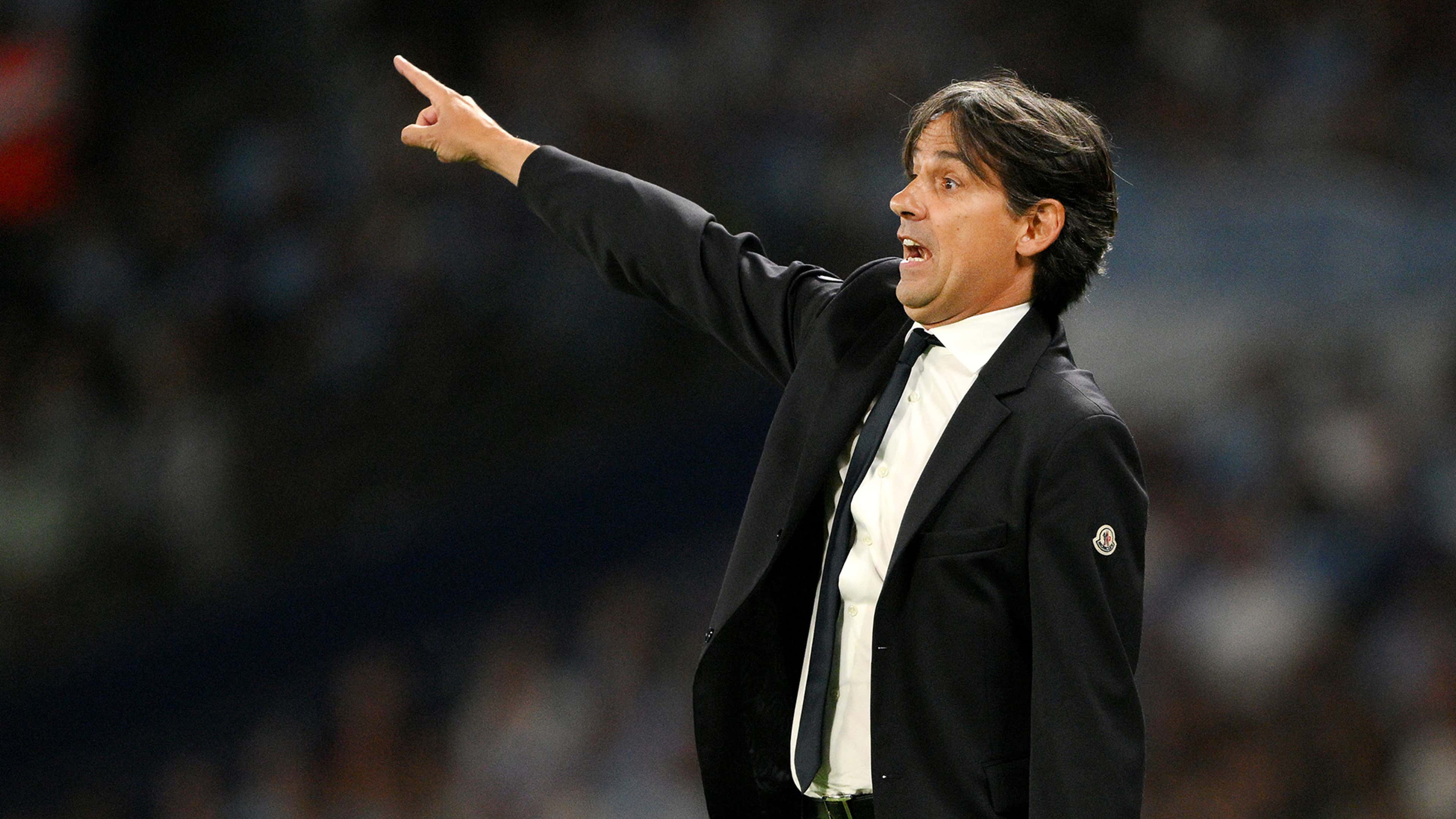 Simone Inzaghi Inter Man City Champions League 2022-23