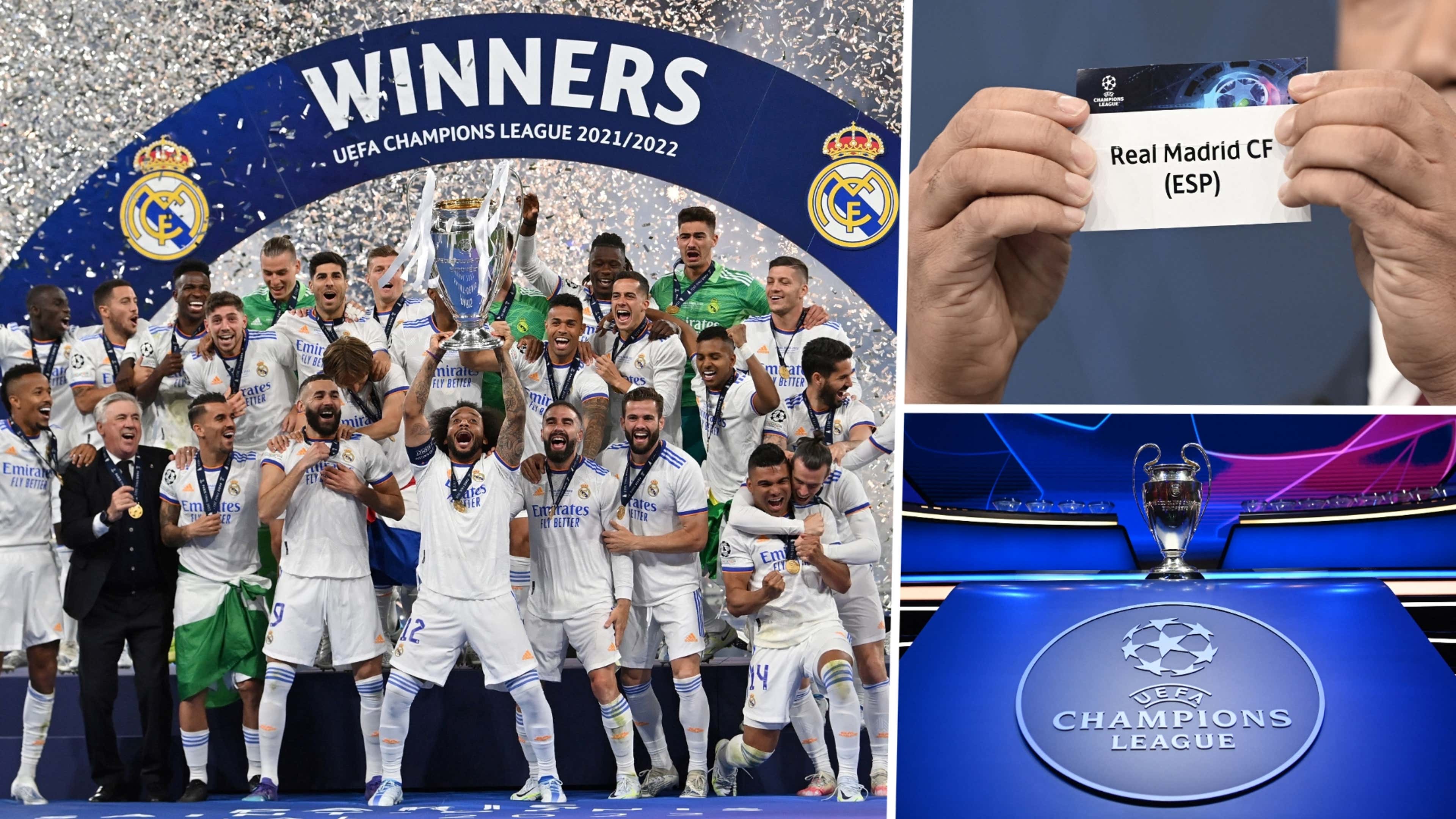 Champions League 2022/23 details: Qualification routes, group stage  seedings