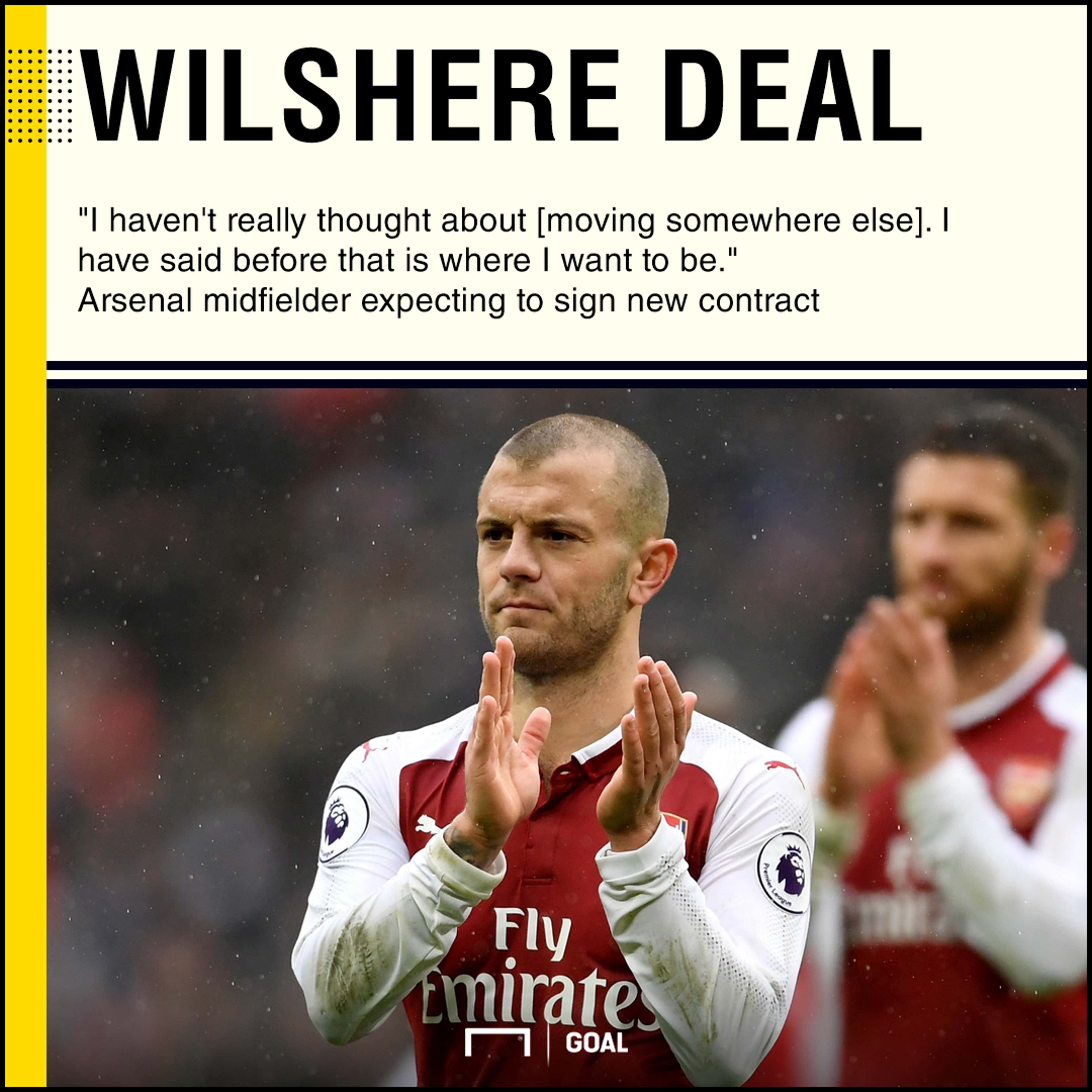 Jack Wilshere expecting new Arsenal contract
