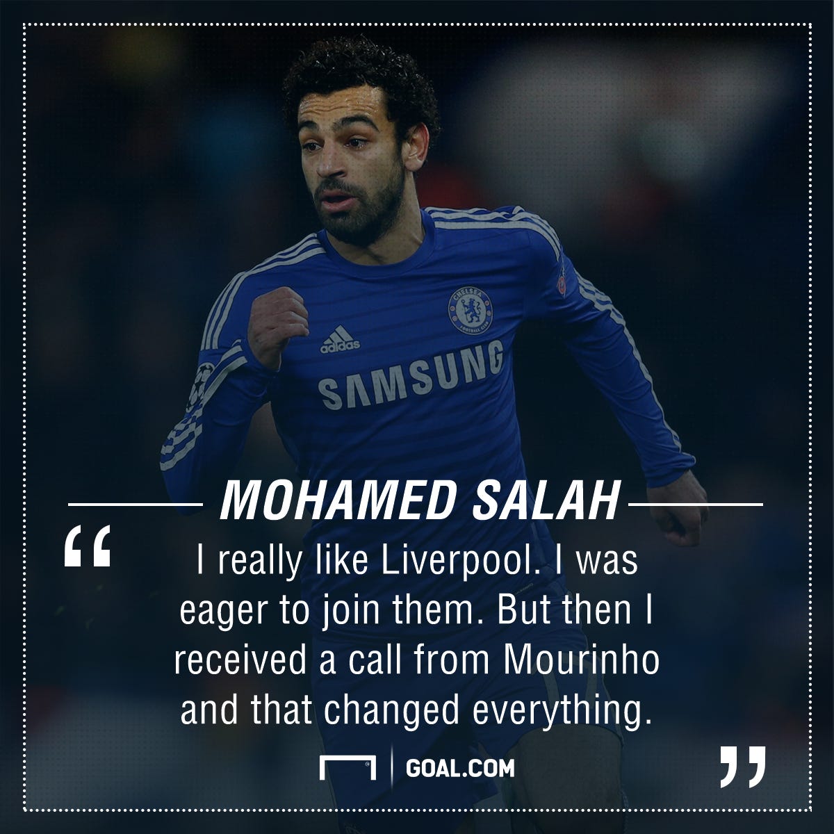 Salah: Eu sempre quis provar que o Chelsea estava errado
