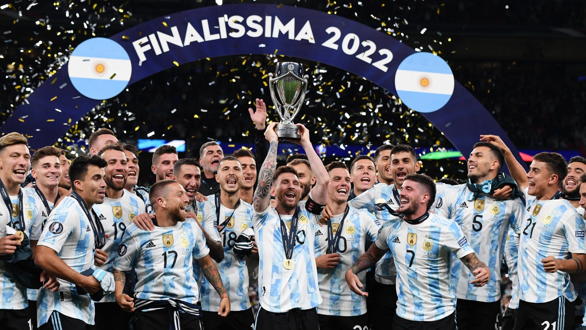 Argentina Campeon Finalissima 01062022