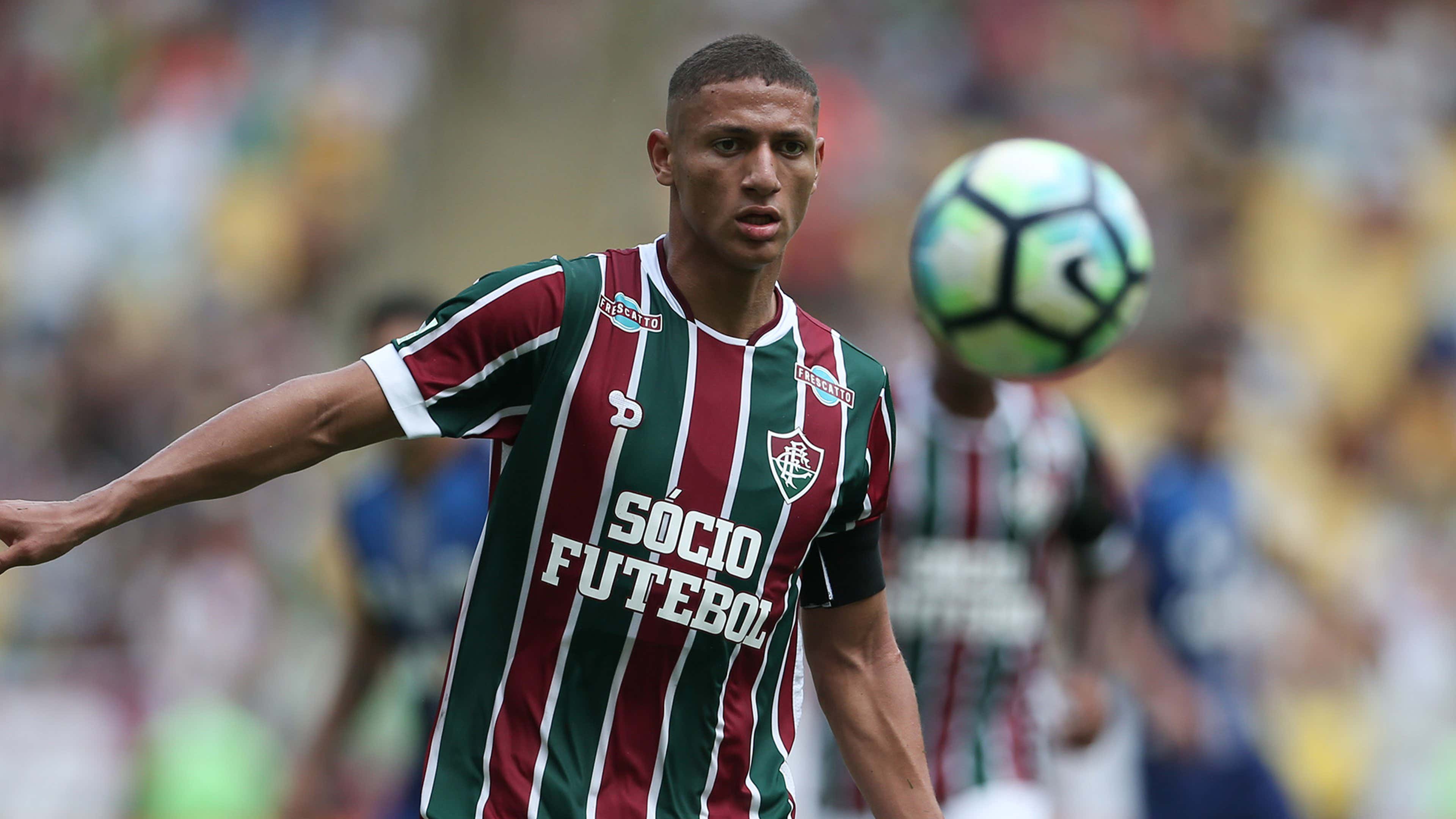 Richarlison Fluminense Santos Brasileirao Serie A 14052017