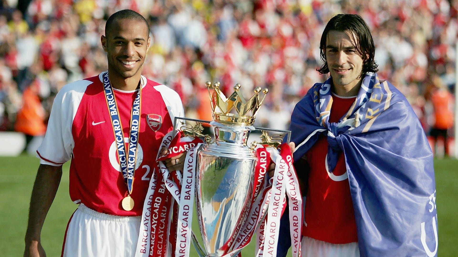 Thierry Henry; Robert Pires Arsenal 2004