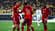 Los jugadores del Bayern celebran un gol en Kiev