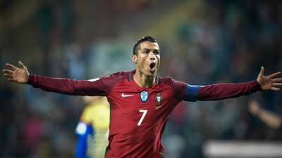 Cristiano Ronaldo Portugal v Andorra World Cup qualifying 07102016