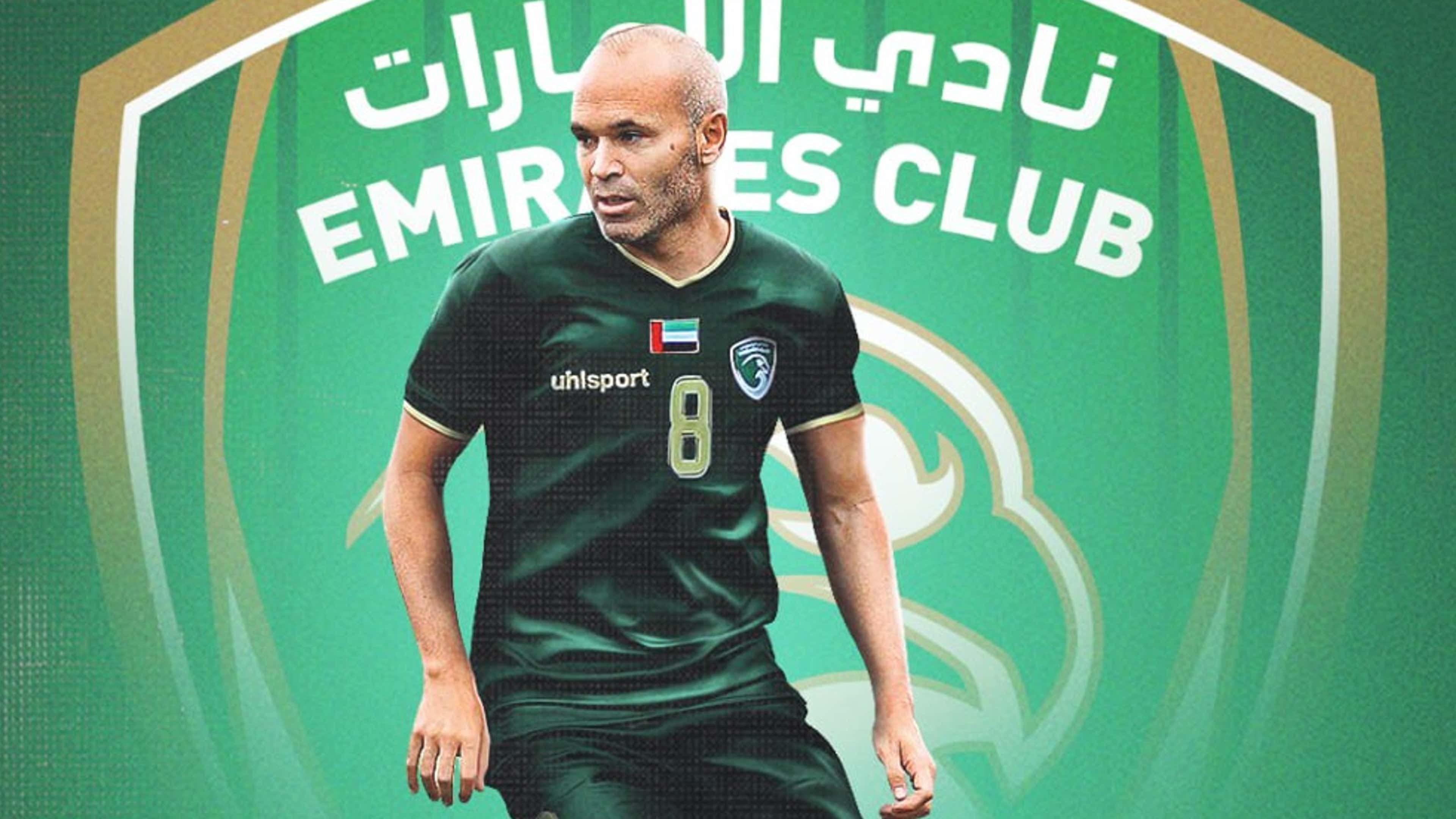 Iniesta Emirates Club