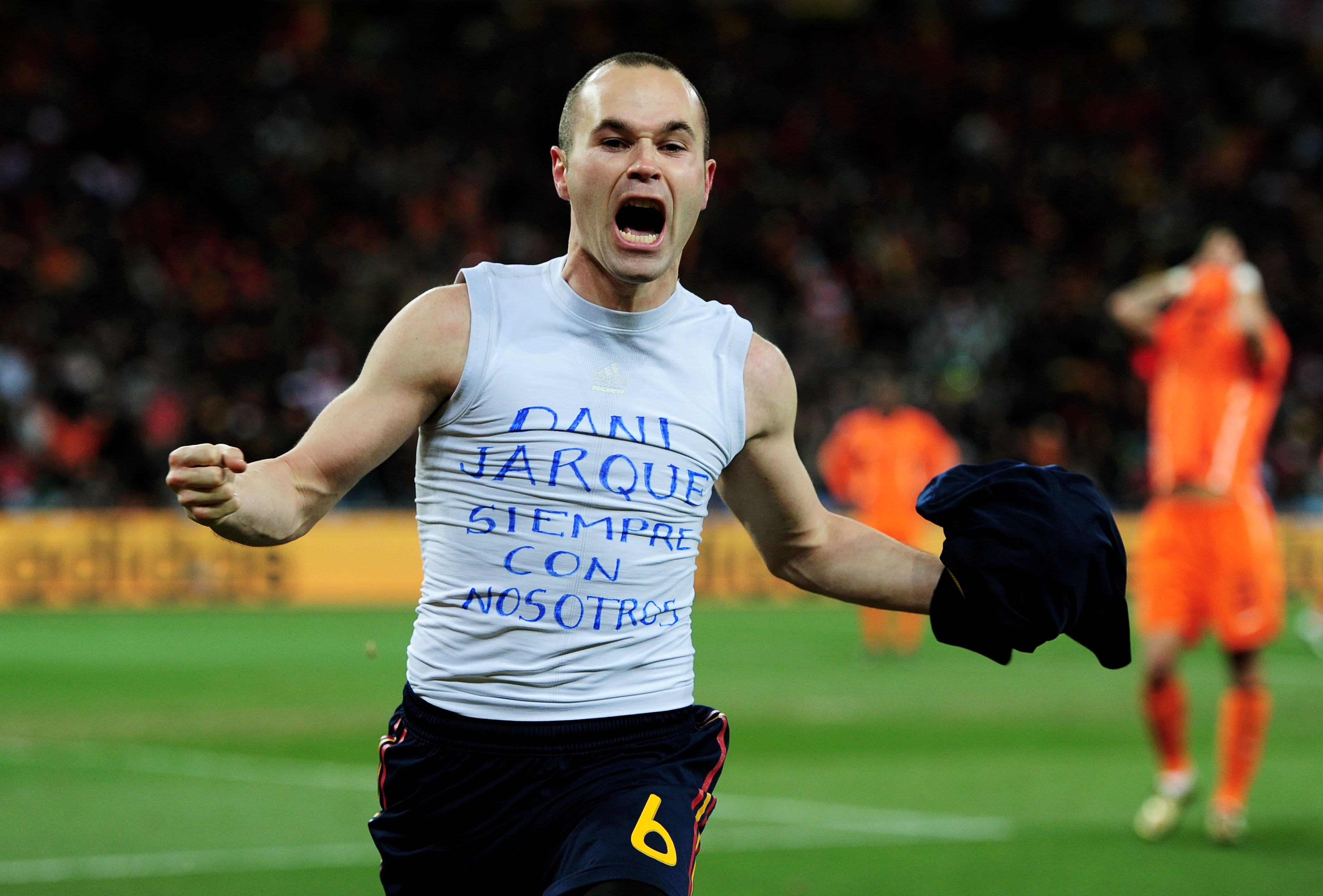Andres Iniesta’s tribute to Dani Jarque saved the World Cup and has
