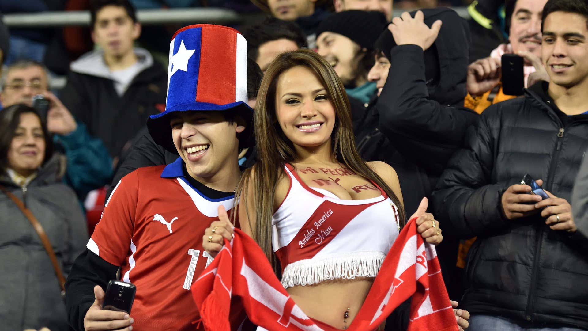idiom pouch Opaque Copa America 2015: Beautiful fans of the Beautiful Game | Goal.com