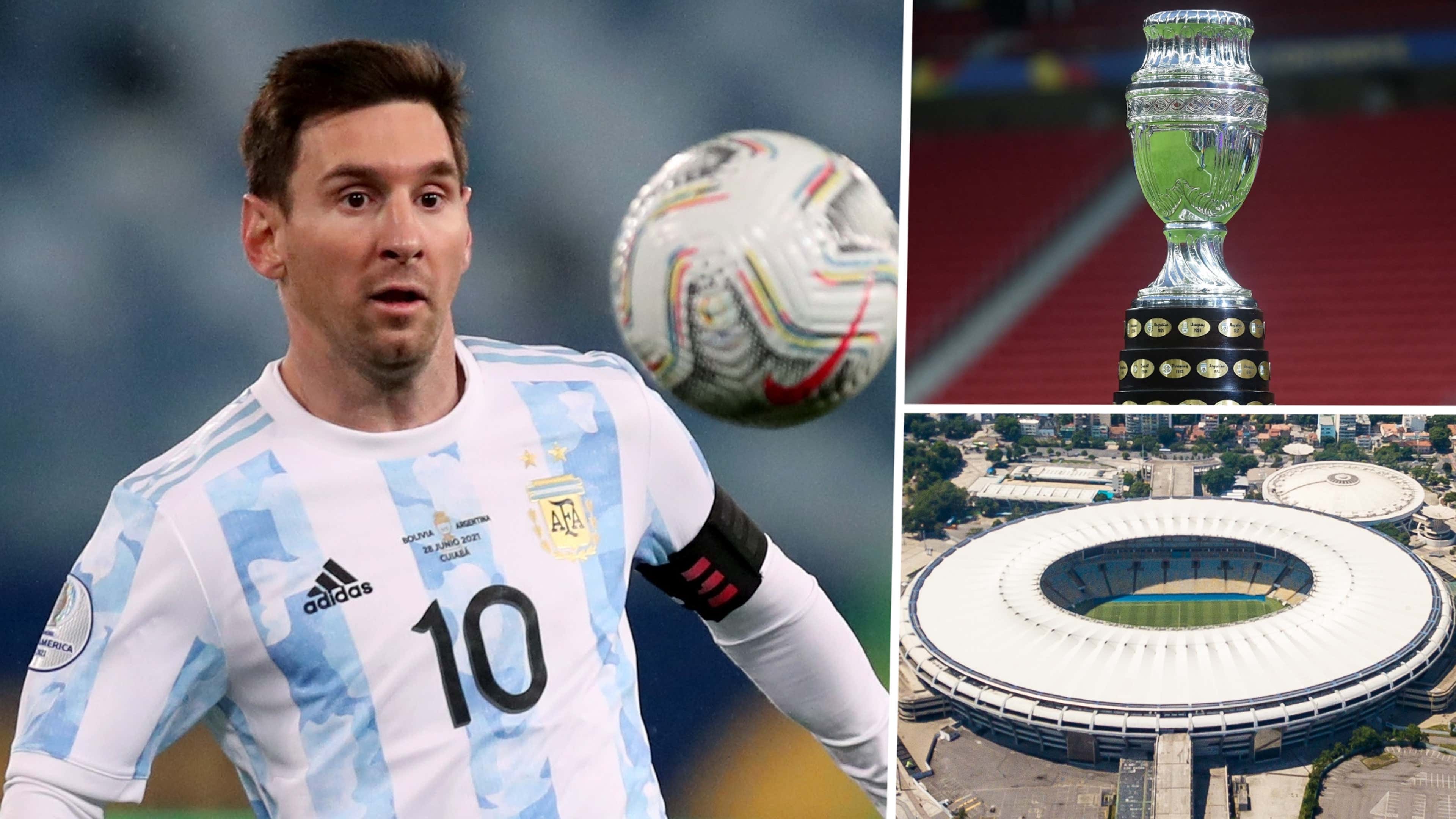 Copa America 2021 final: When it is, venue, TV channel, streaming & how  many fans can attend