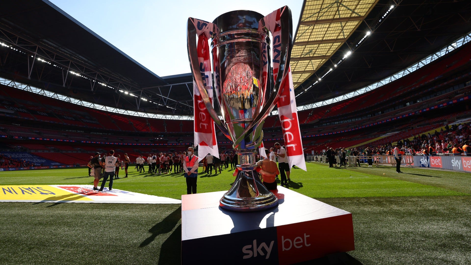 Championship play-off final trophy
