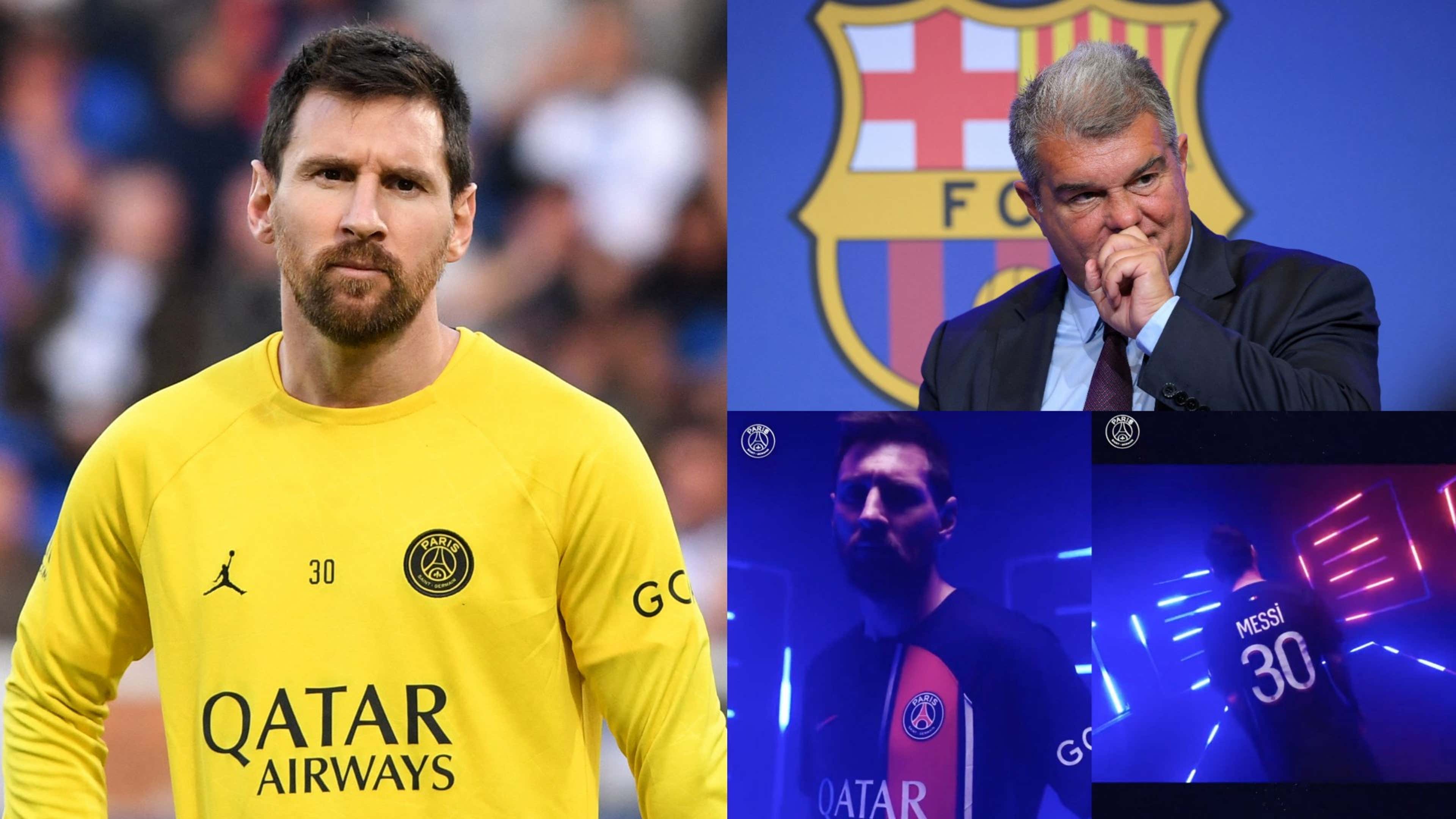 Lionel Messi set for PSG stay?! World Cup winner included in Ligue 1  champions' promotional video for 2023-24 home kit despite Barcelona  transfer talk