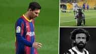 Andrea Pirlo Lionel Messi Bafetimbi Gomis