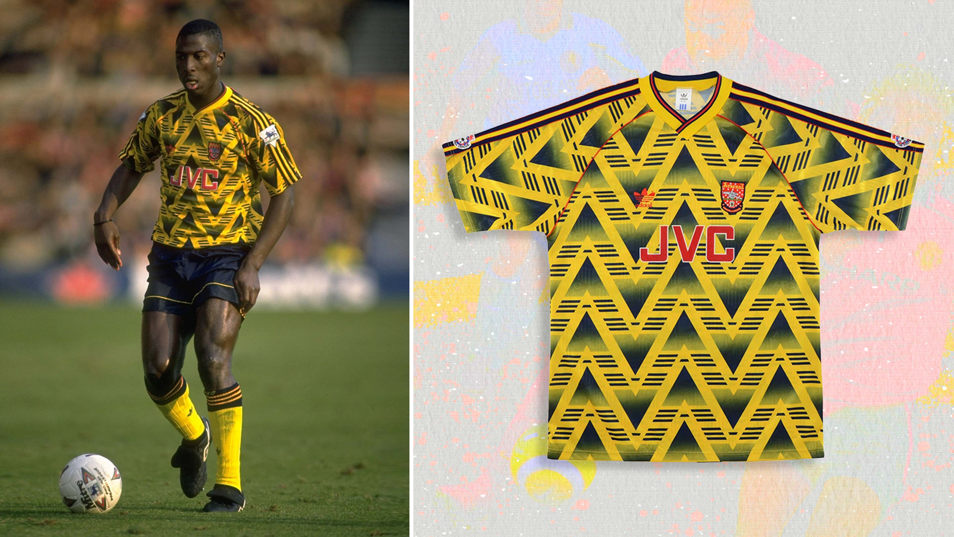 Arsenal Bruised Banana kit among most iconic football shirts