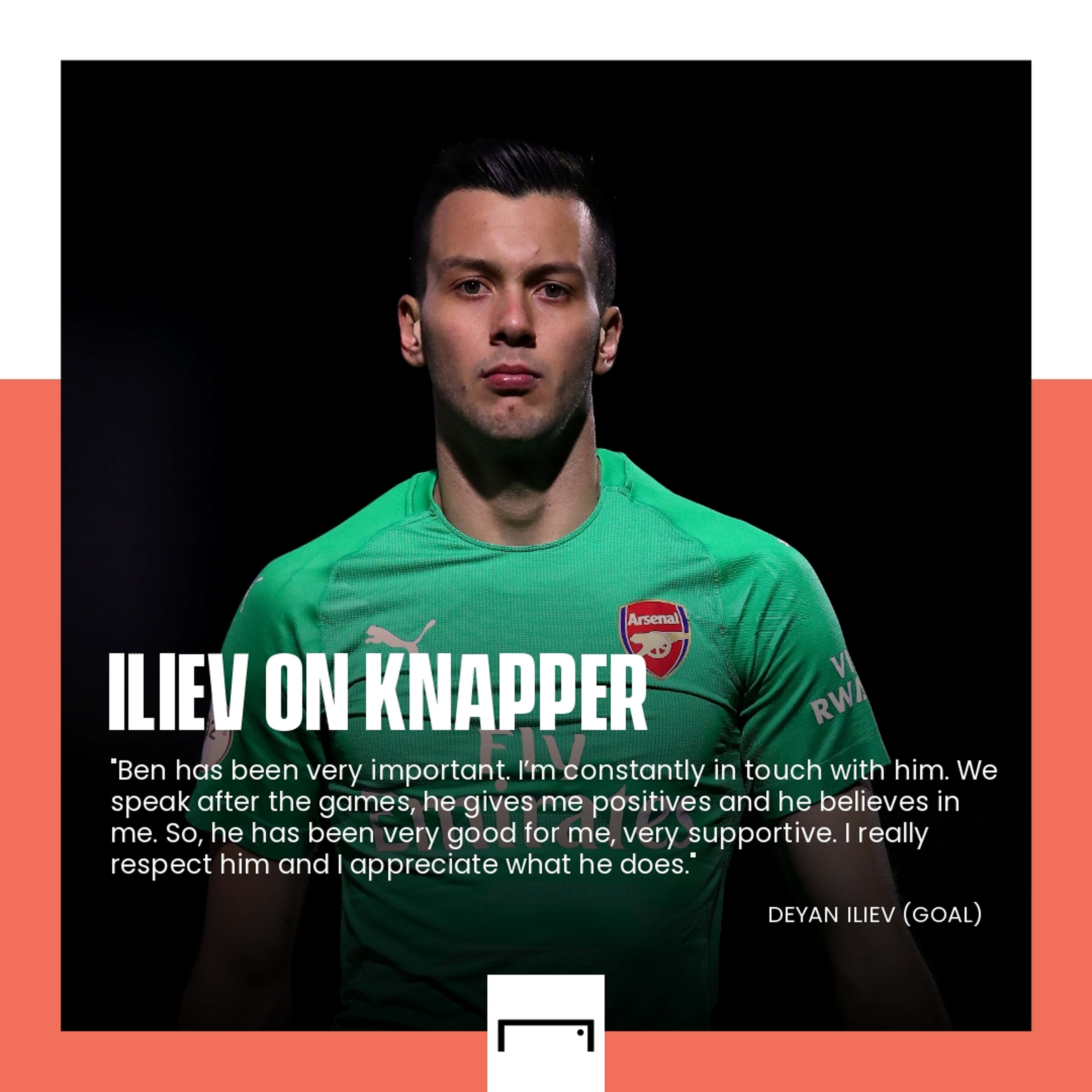 Ben Knapper Dejan Iliev Arsenal GFX