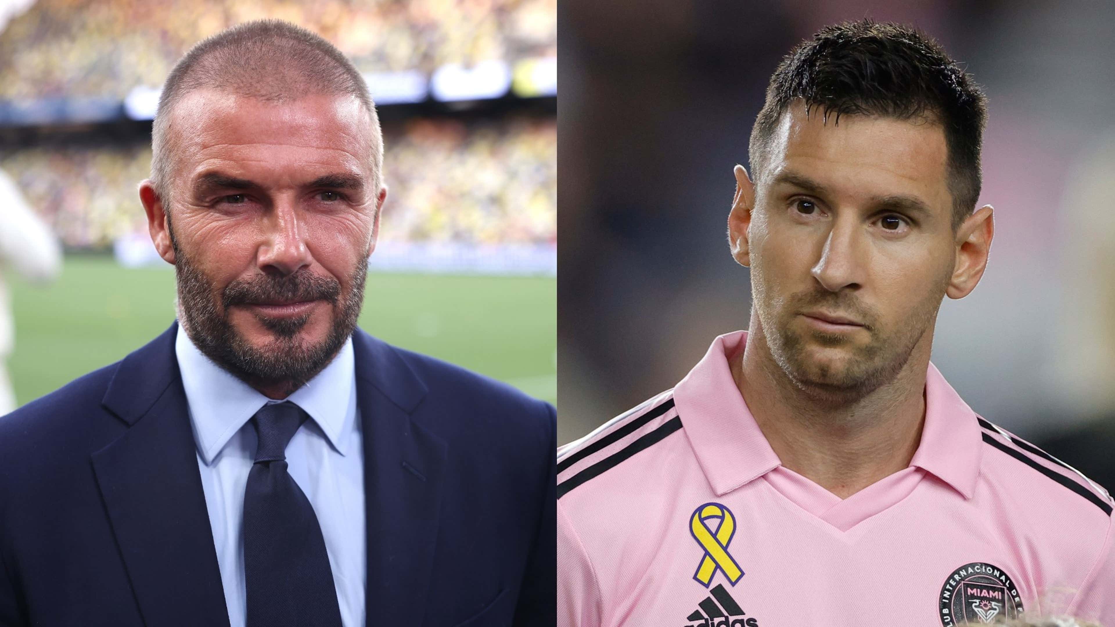 David Beckham names club that got him 'worried' in Lionel Messi bid &  reveals whether Argentine icon has to call him 'boss' at Inter Miami