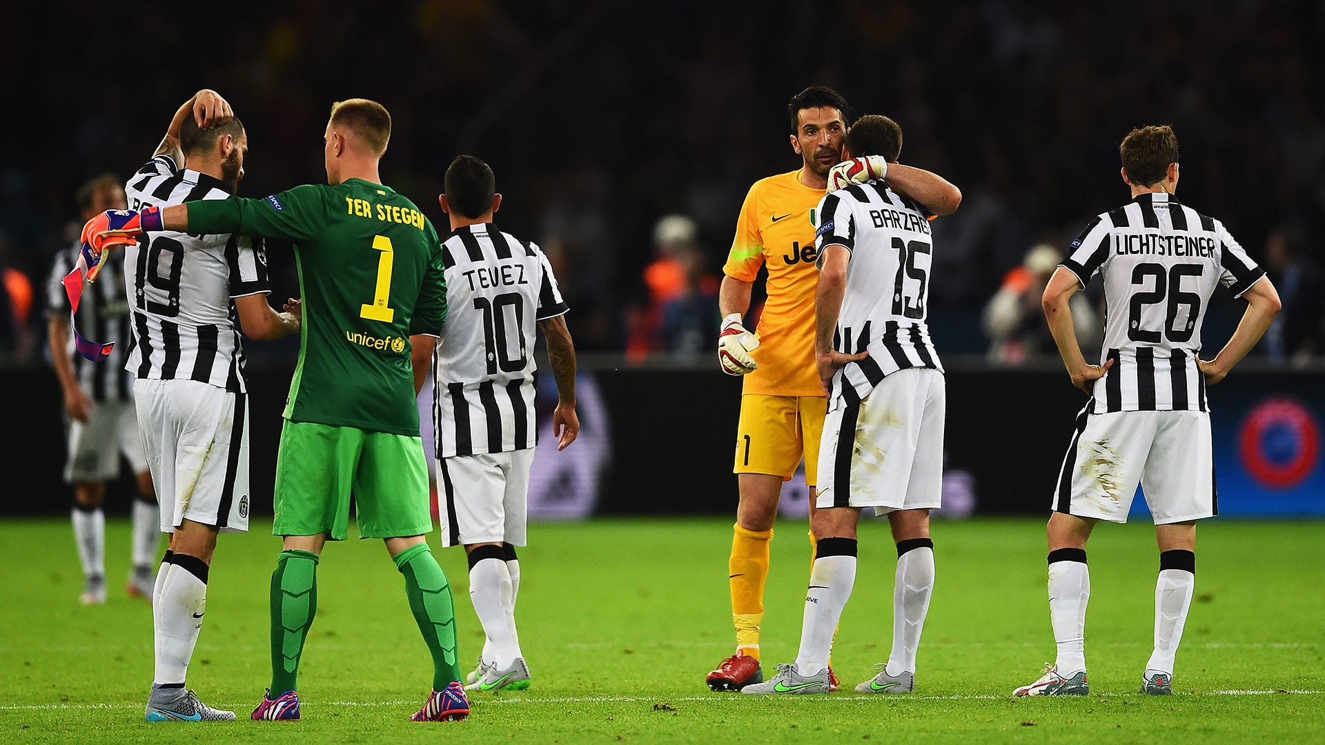 Gianluigi Buffon Juventus Barcelona 2015 Champions League final