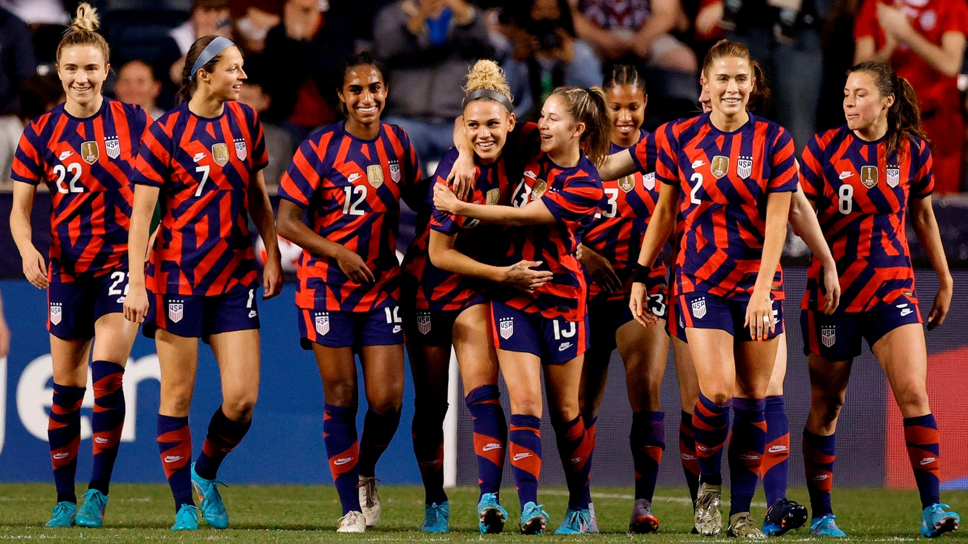 The U.S. men's and women's soccer teams will be paid equally under