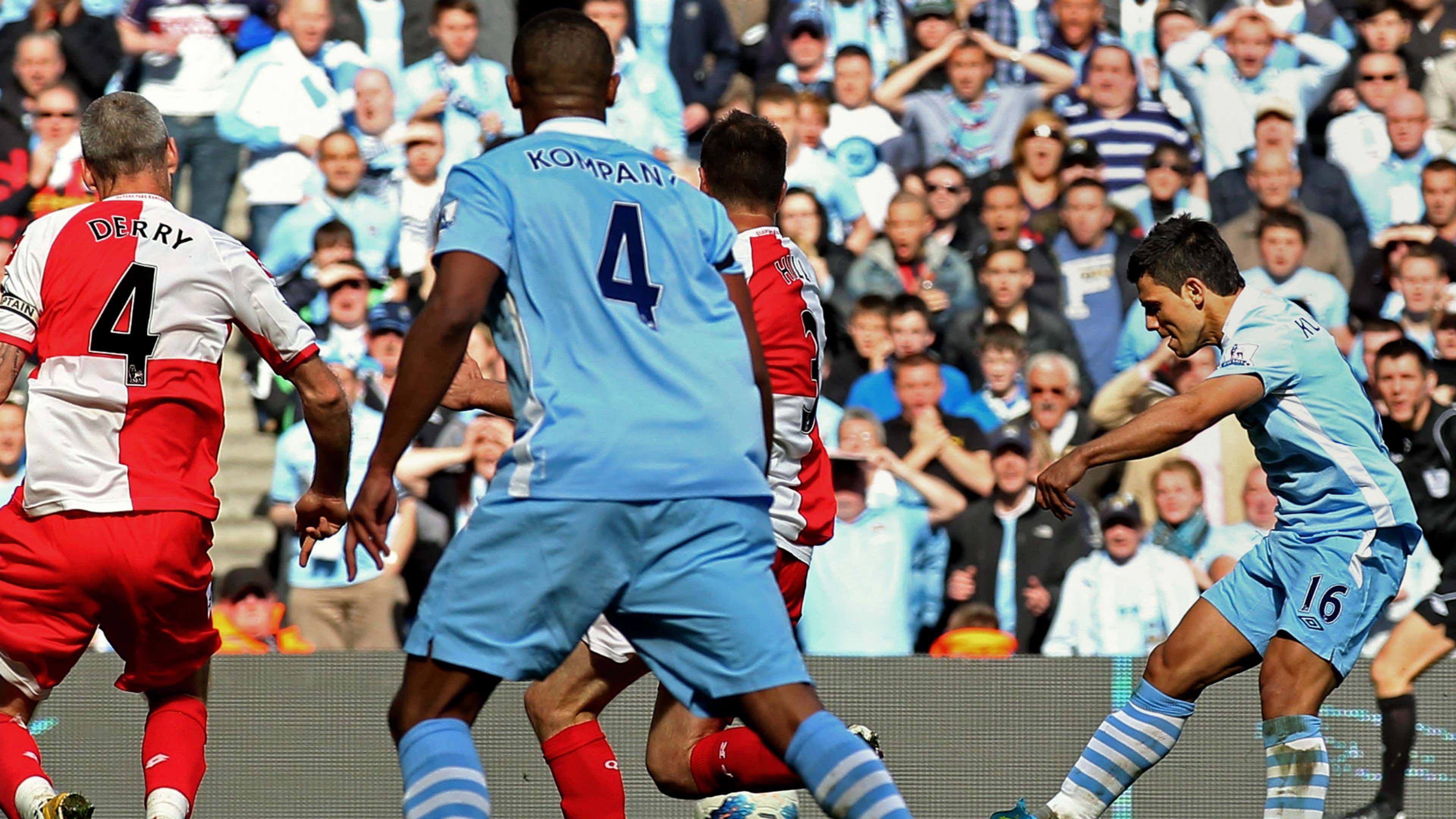 Sergio Aguero Manchester City QPR 2014