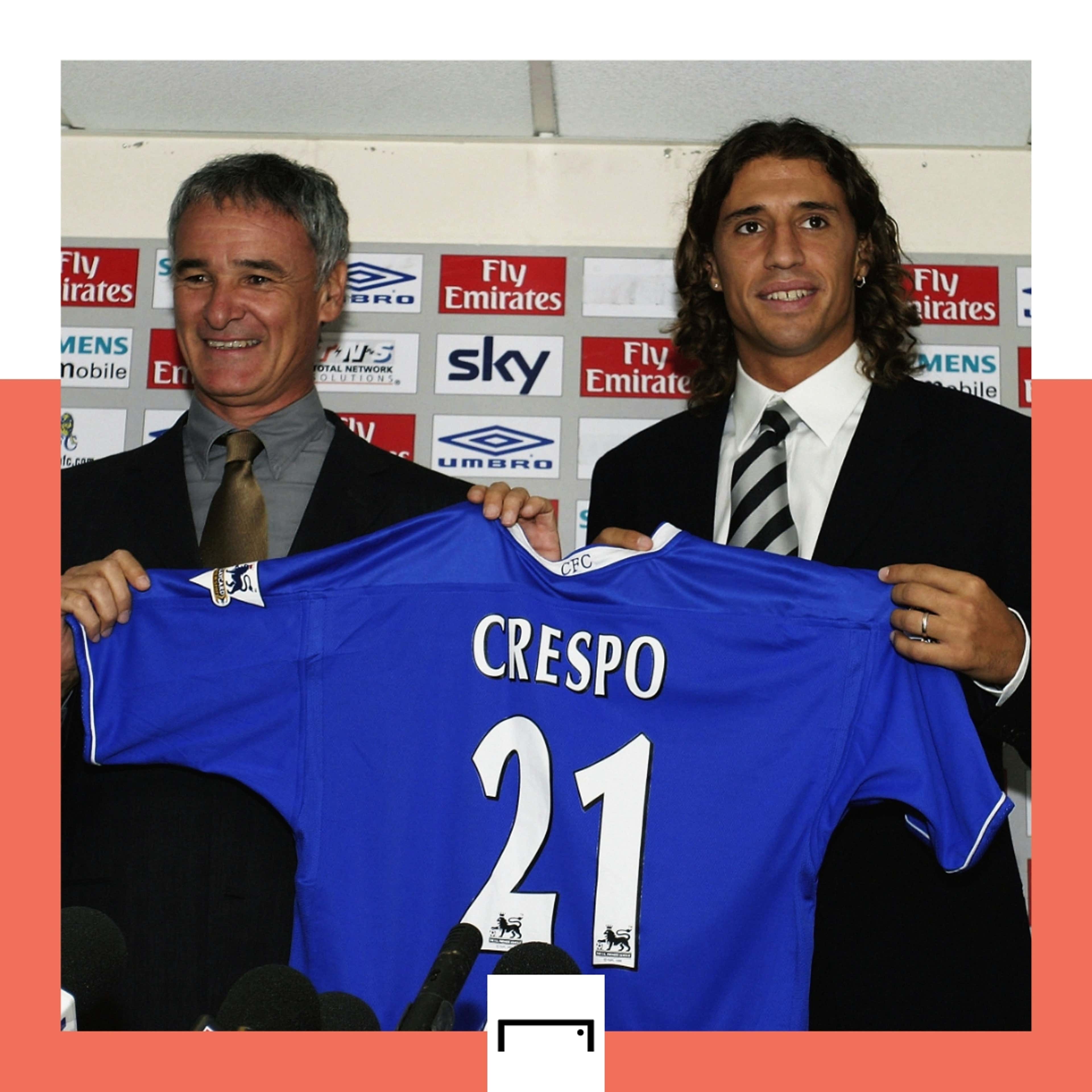 Claudio Ranieri Hernan Crespo Chelsea 2003 GFX