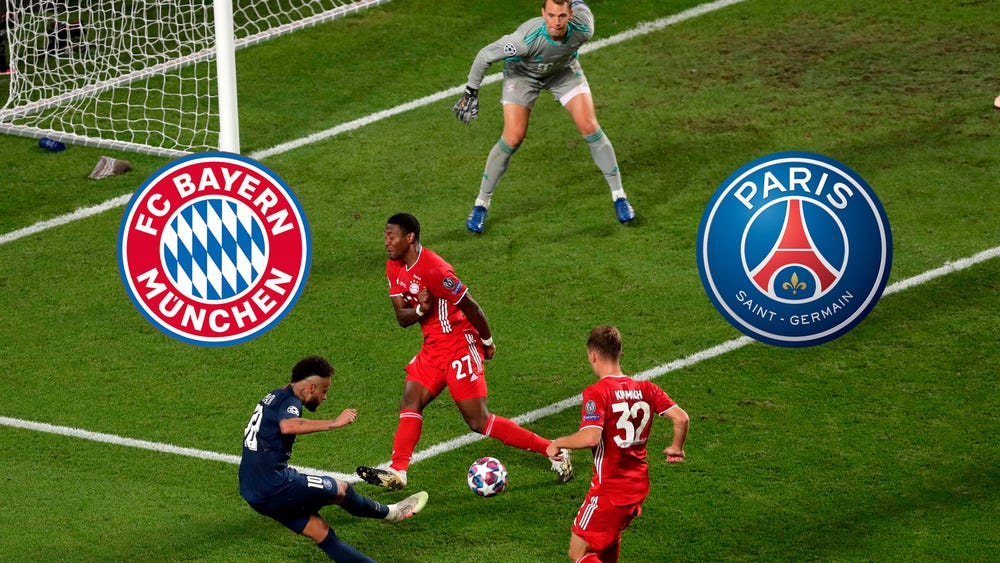 FC Bayern München  PSG (Paris SaintGermain) Die offizielle