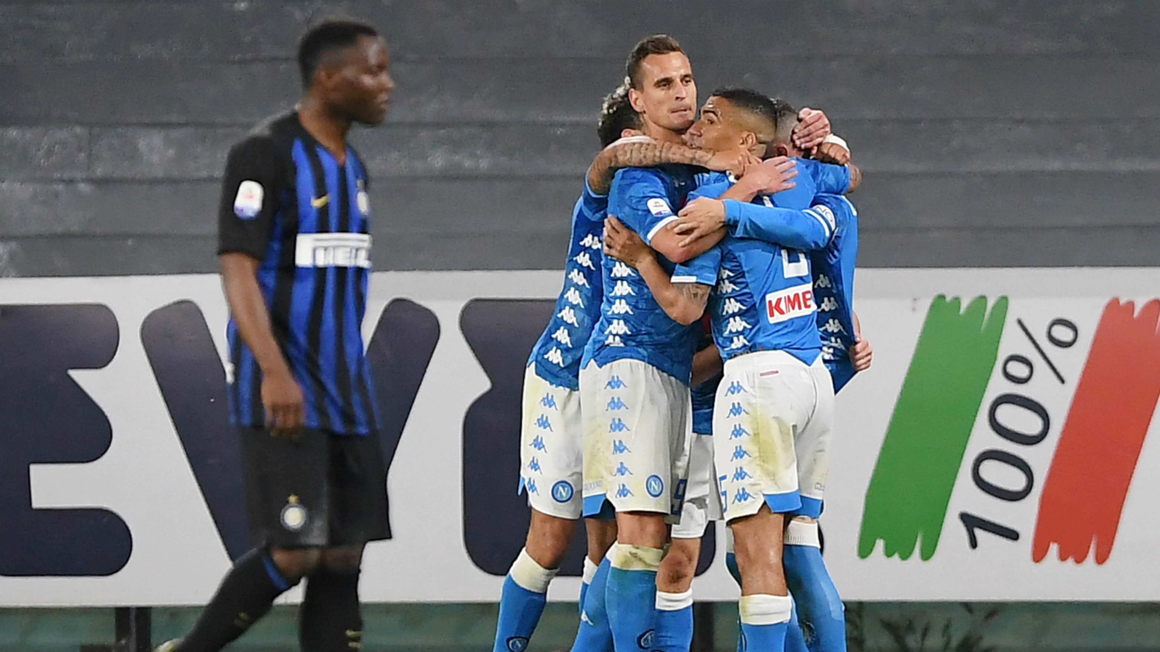 Napoli Inter celeb