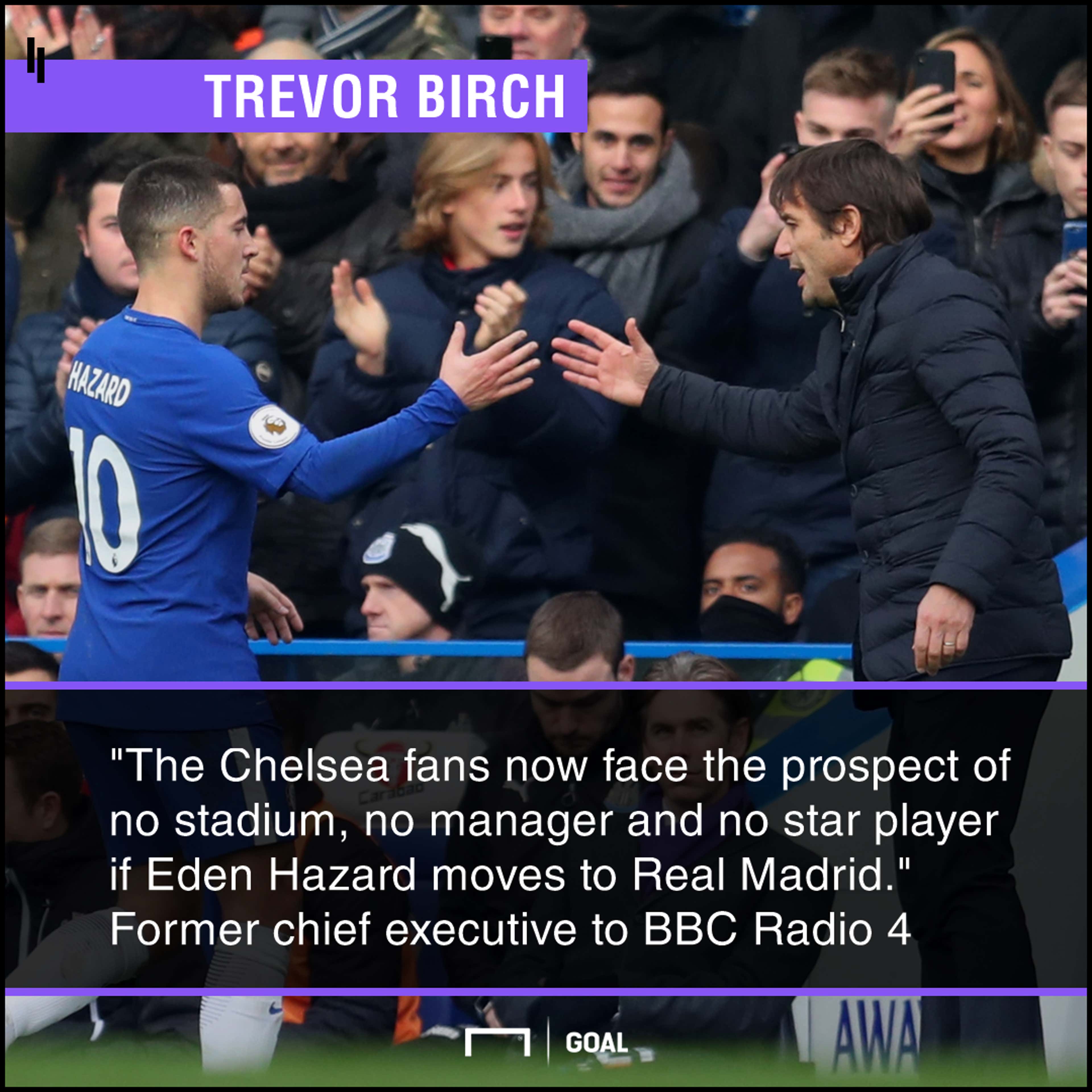 Chelsea no stadium manager star player Trevor Birch