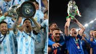 partido argentina vs italia por la copa diego maradona