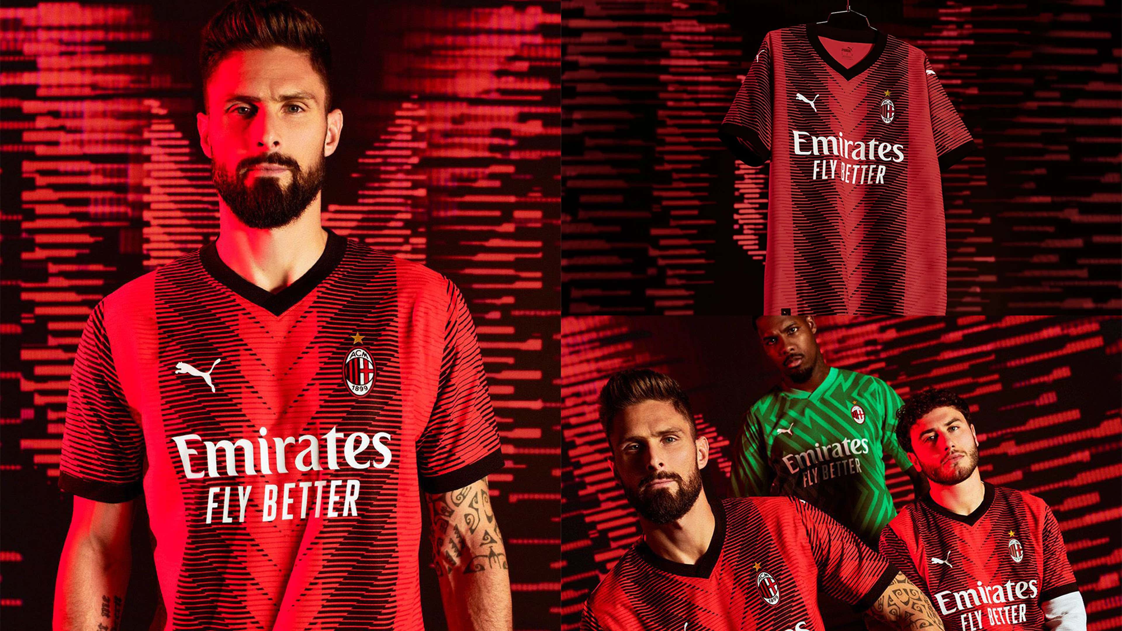 AC Milan 202324 kit New home, away & third jersey details
