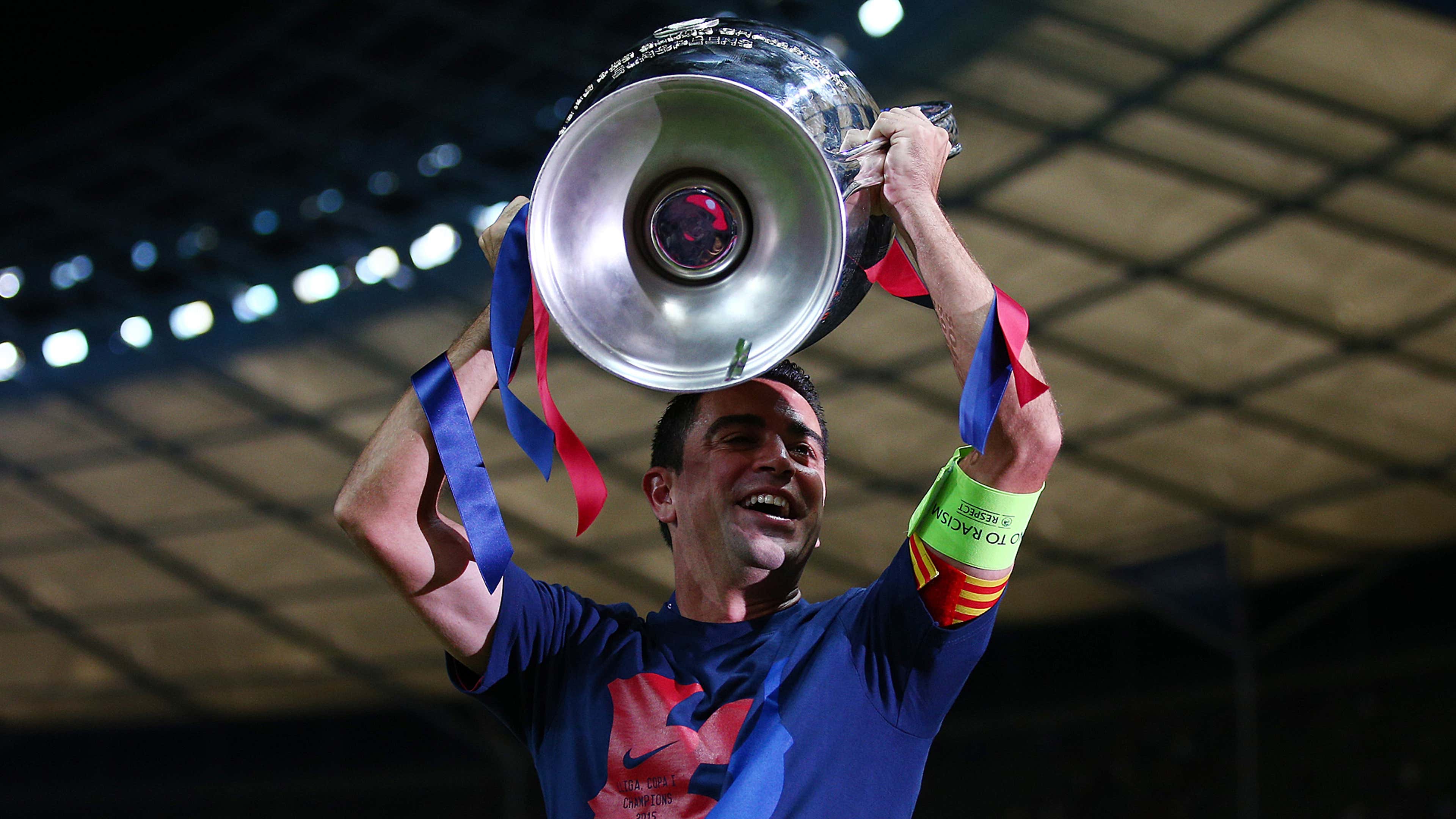 Xavi Hernandez FC Barcelona Champions League